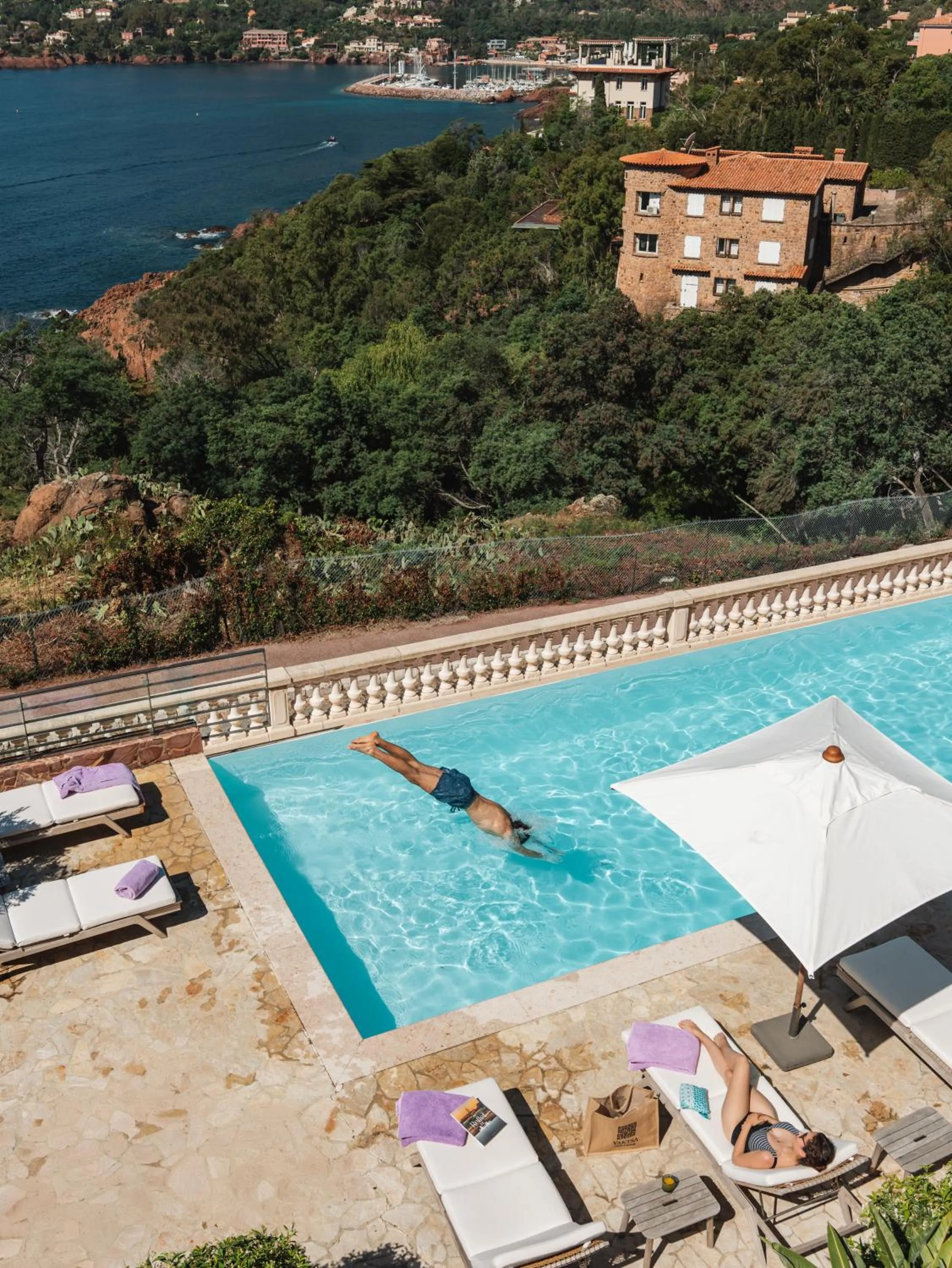 Sea view in Tiara Yaktsa Côte d’Azur