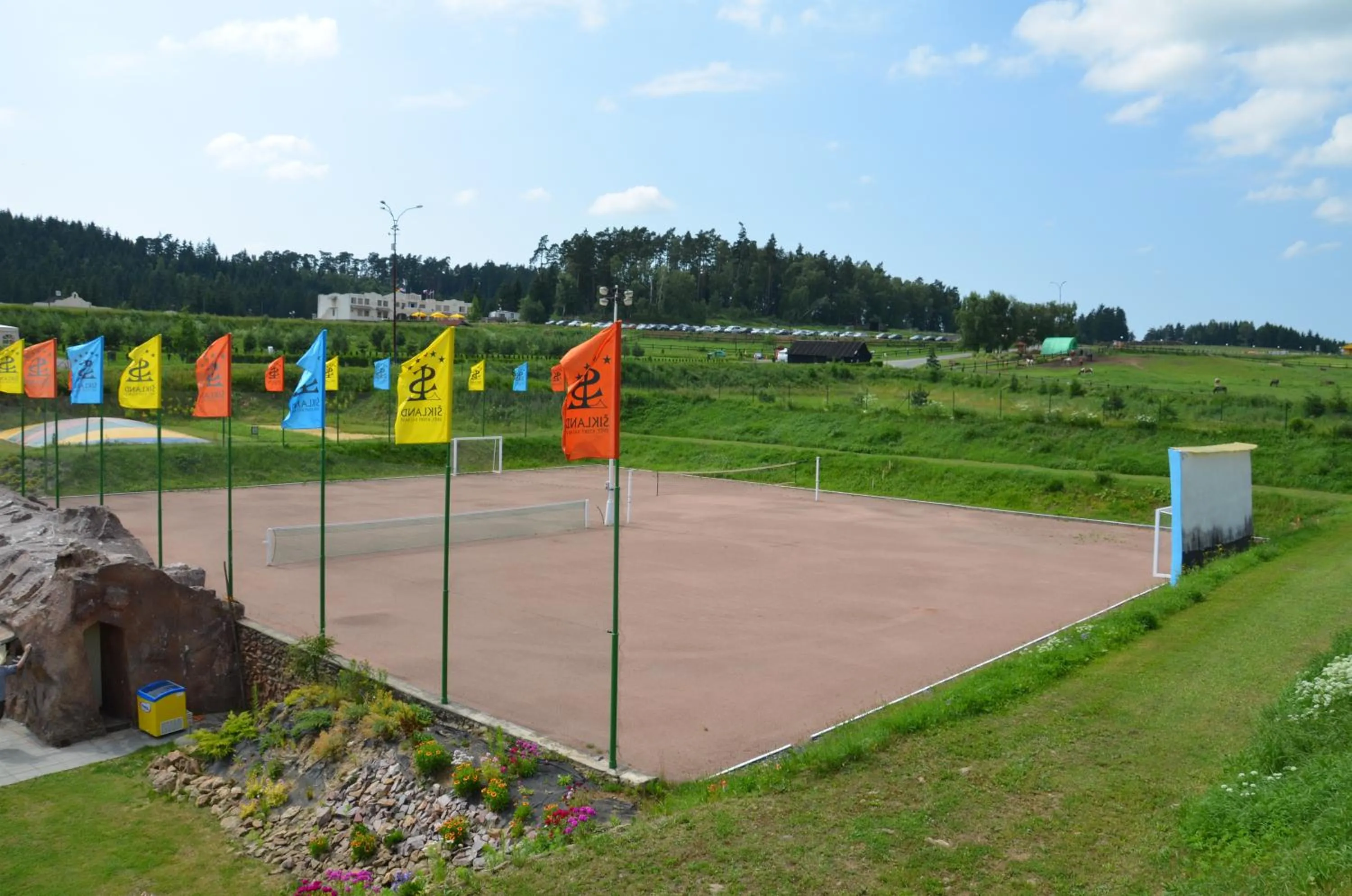 Tennis court in Hotelový resort Šikland