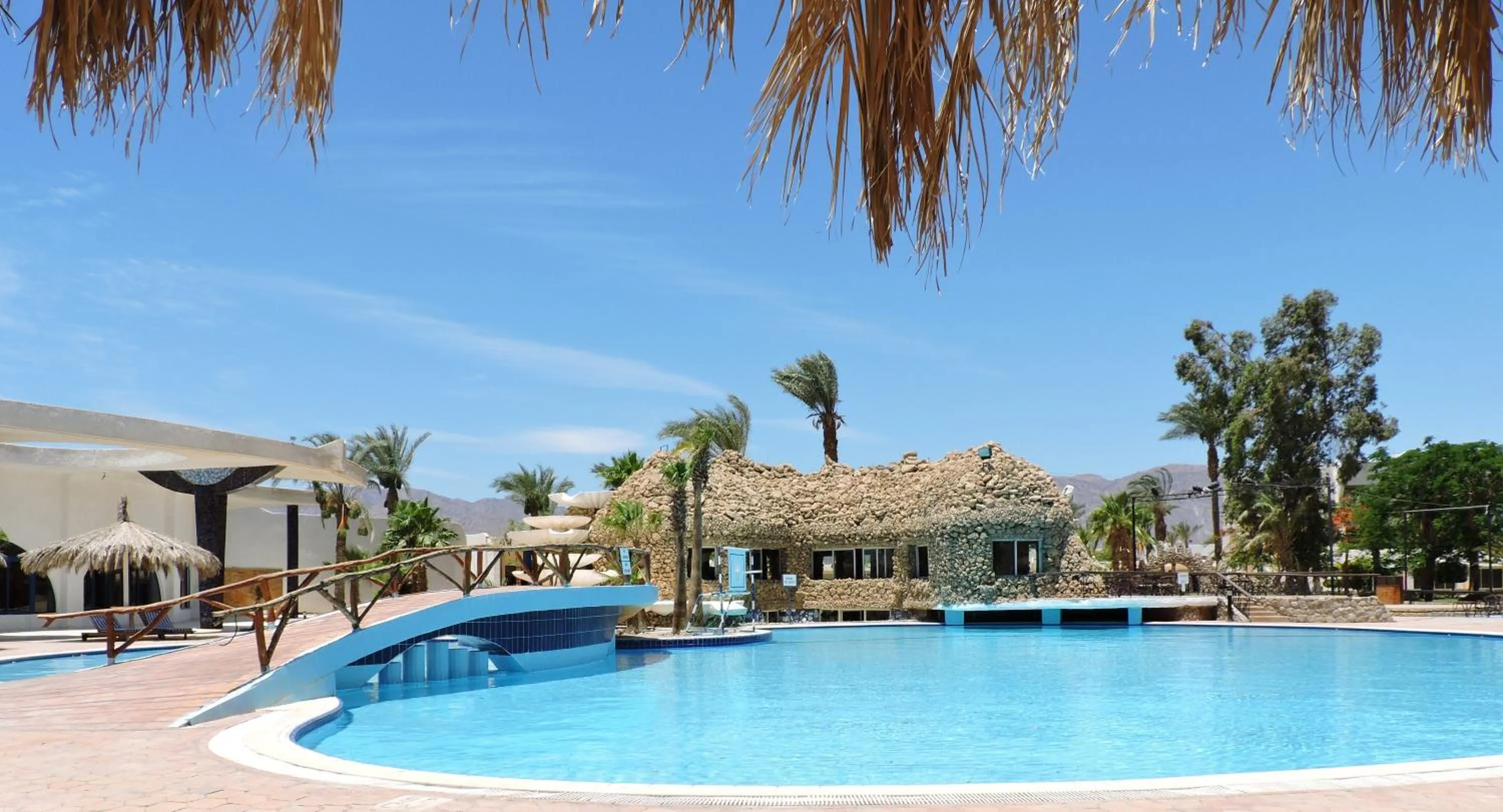 Pool view in TIME Coral Nuweiba Resort