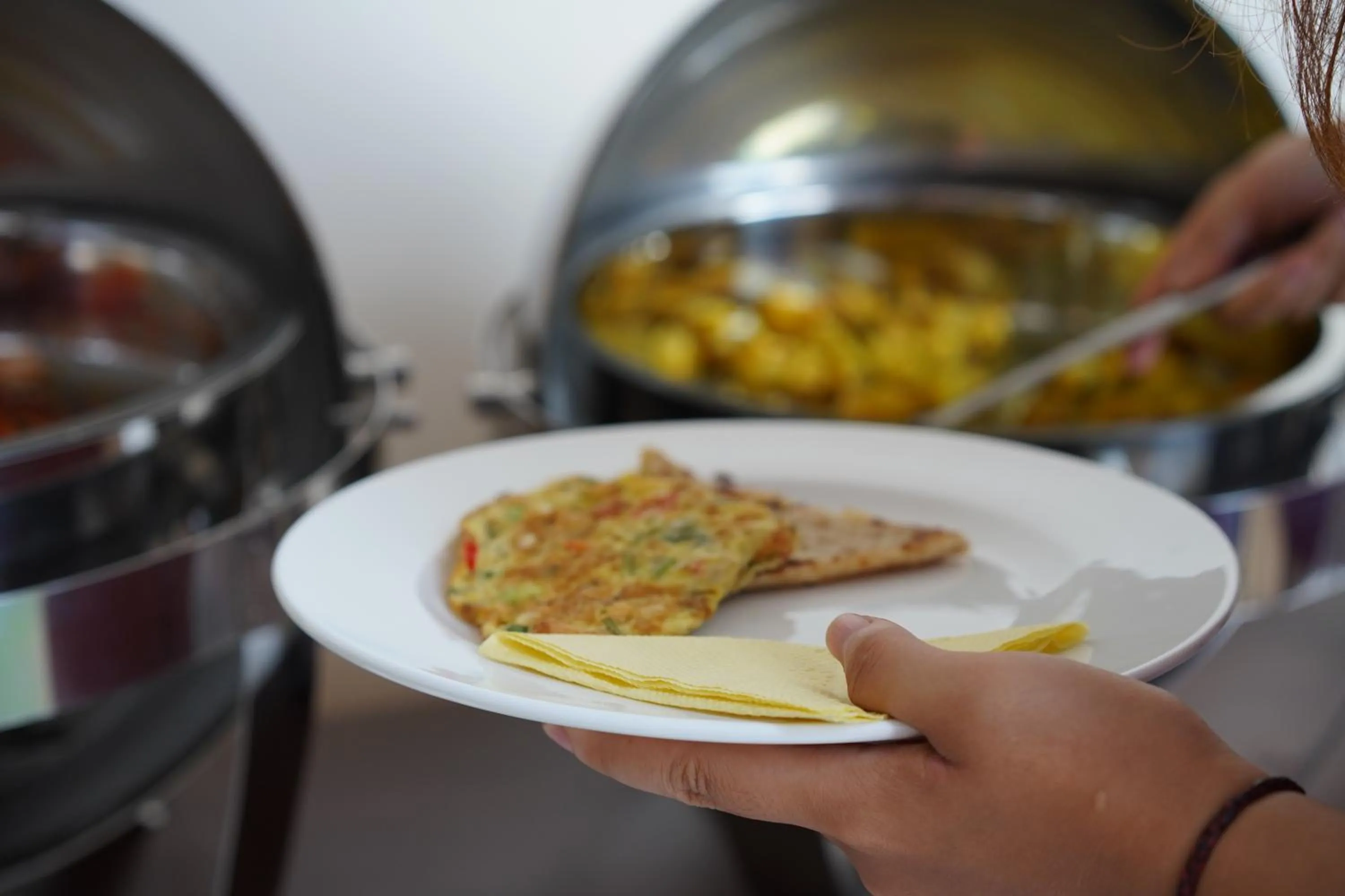 Breakfast in Hotel Snow Peak