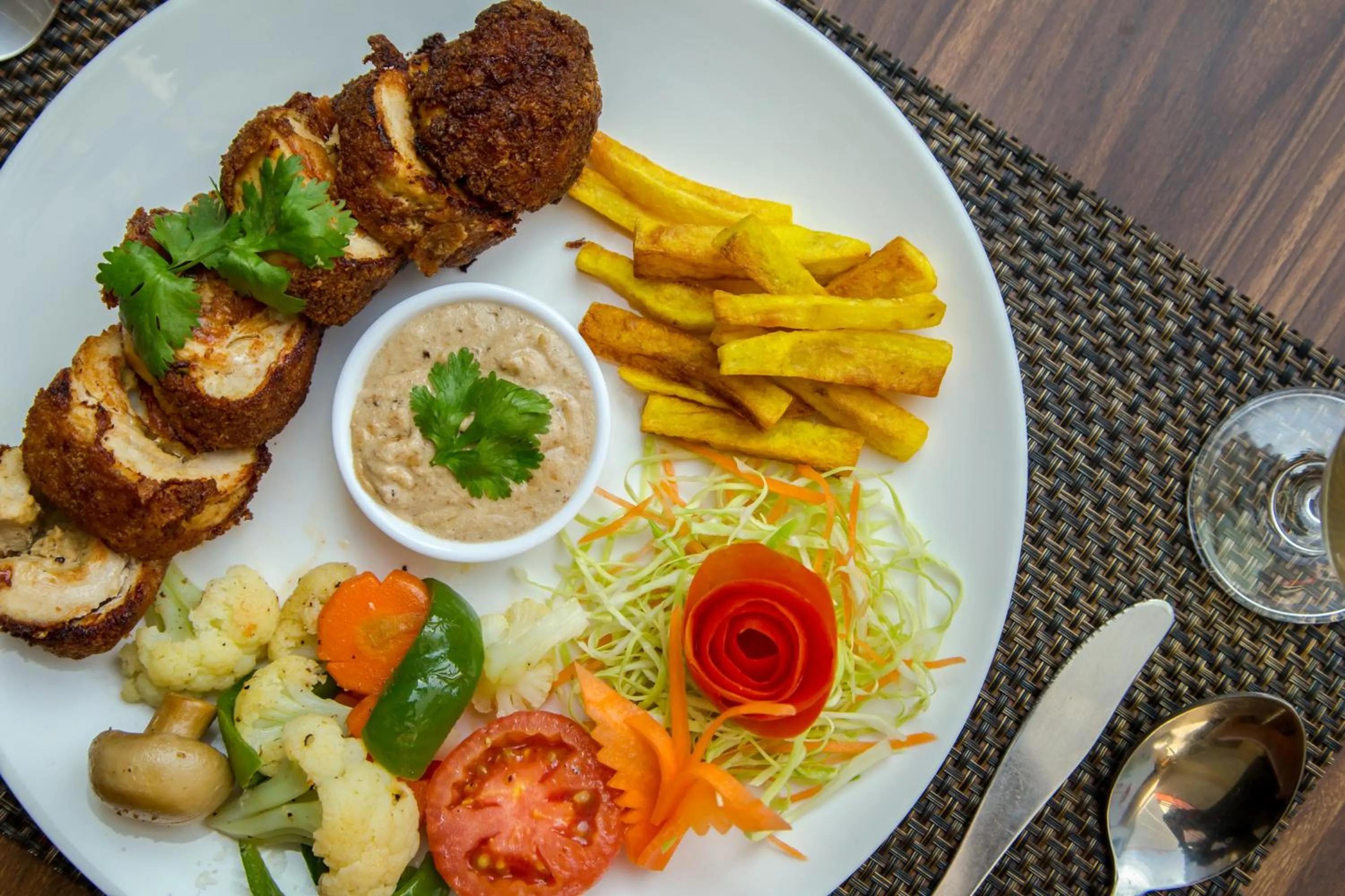 Food in Hotel Snow Peak