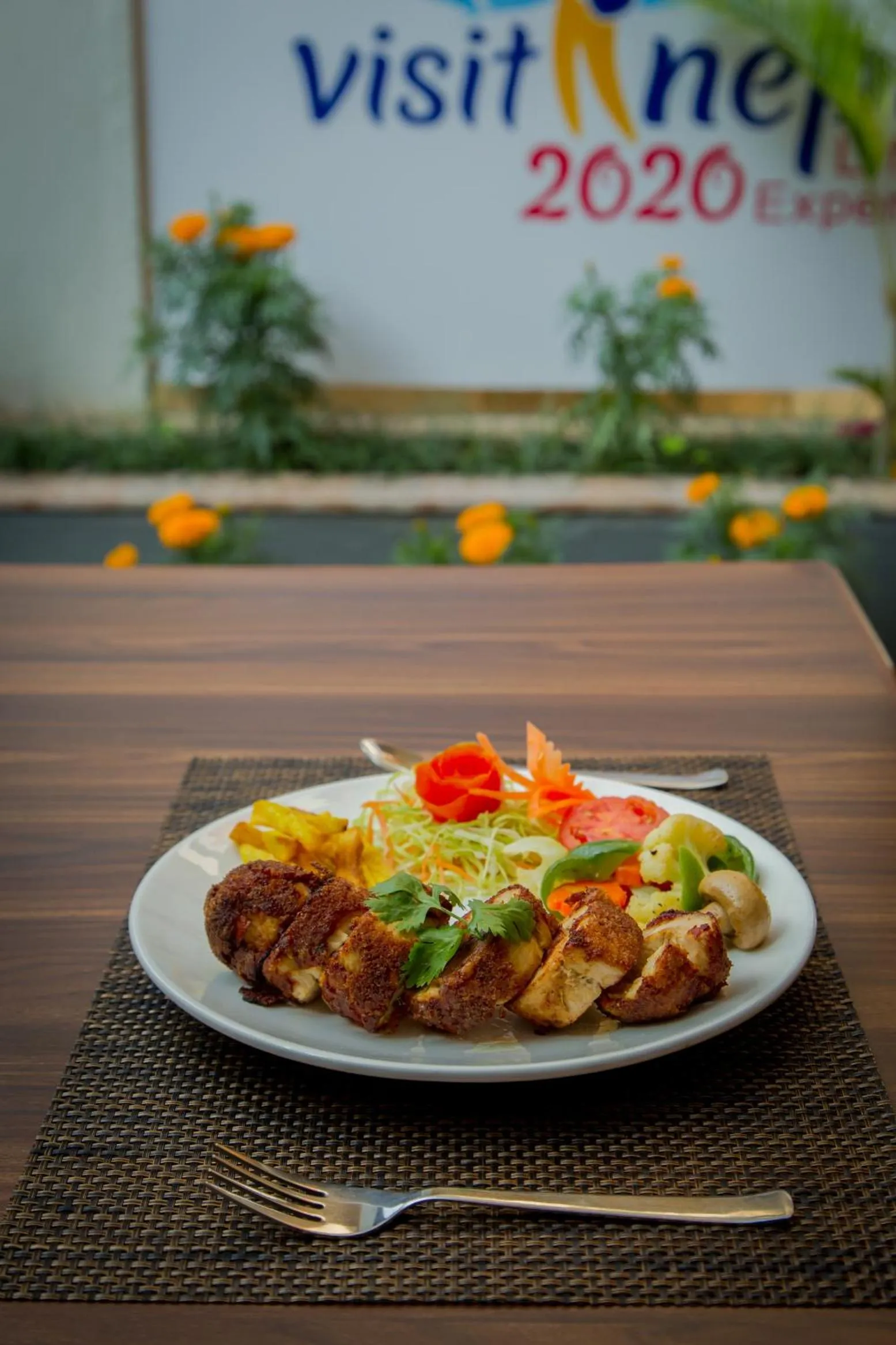 Food in Hotel Snow Peak