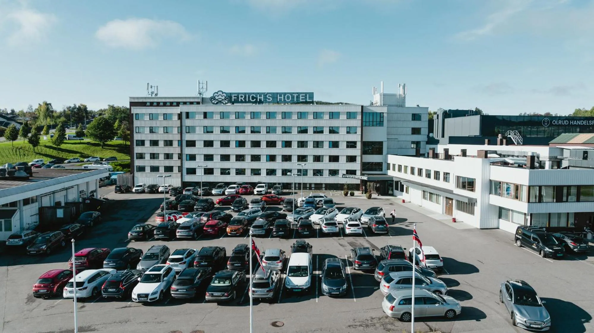 Property building in Frichs Hotel Hamar