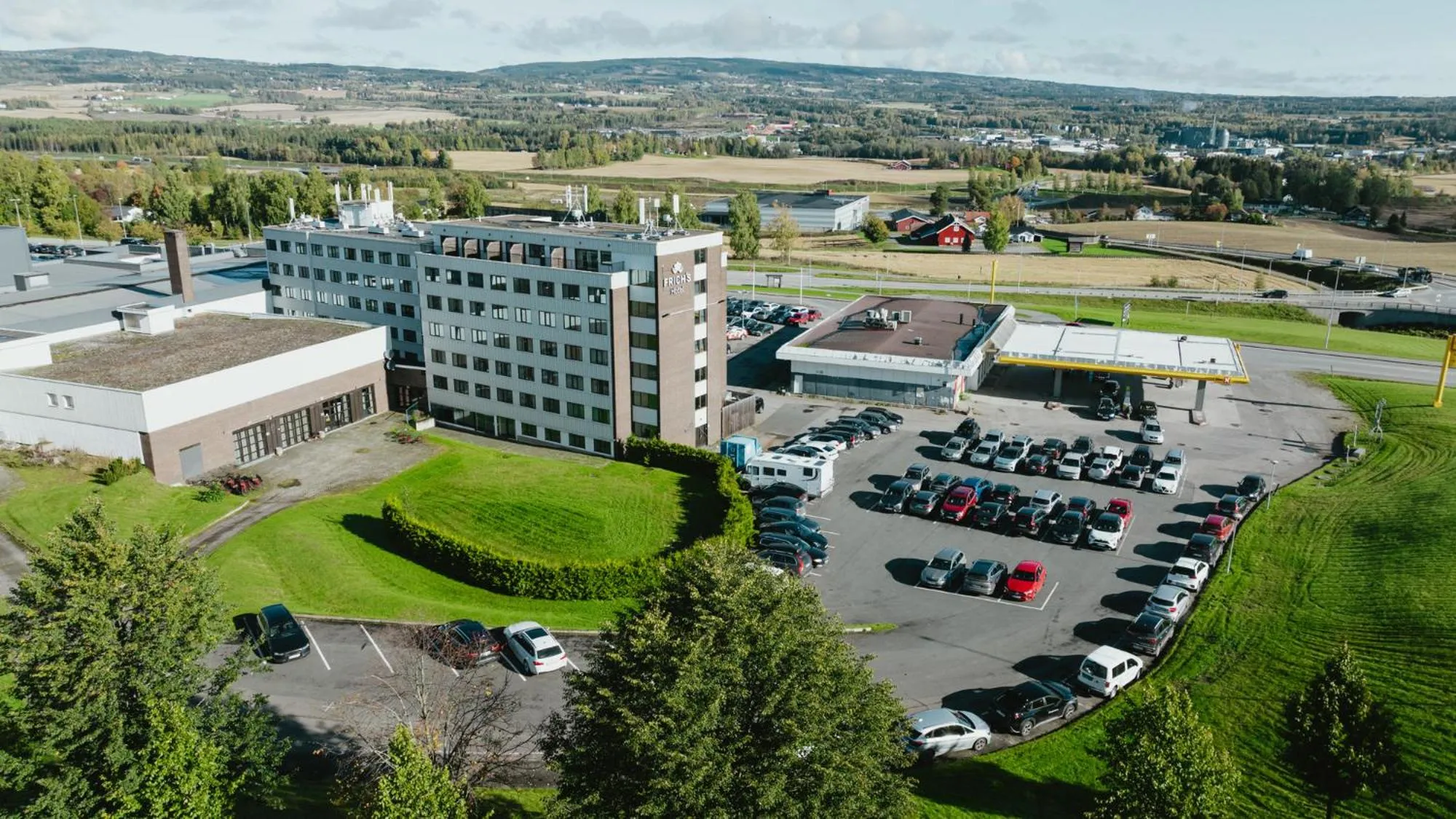 Property building in Frichs Hotel Hamar