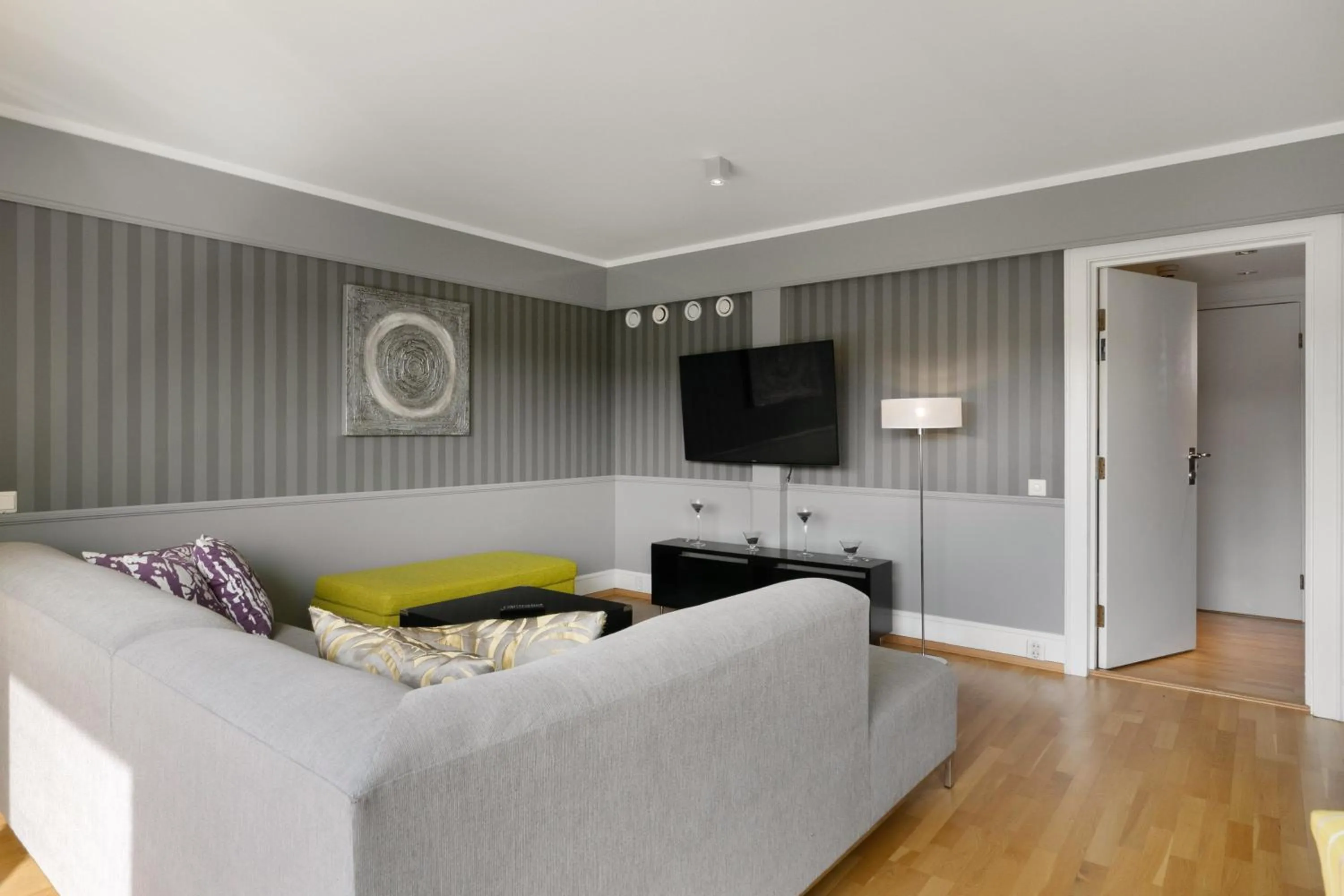 Living room in Frichs Hotel Hamar