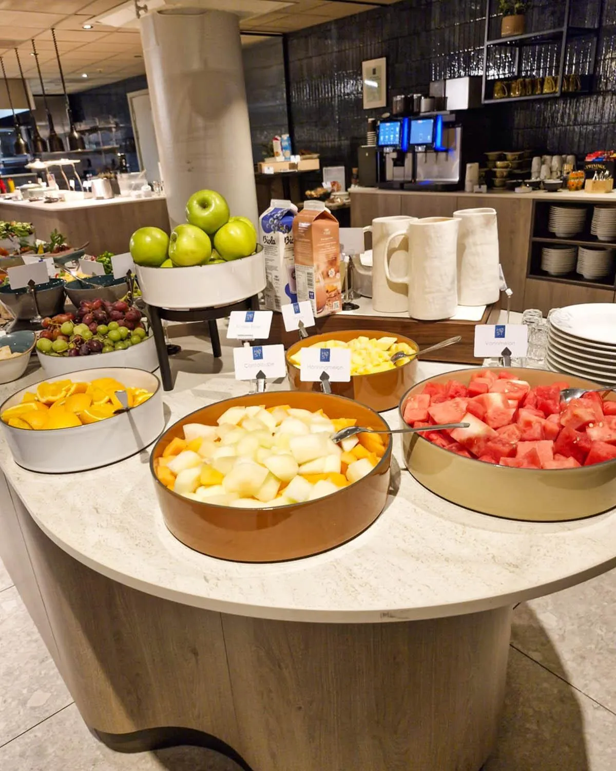 Buffet breakfast in Frichs Hotel Hamar