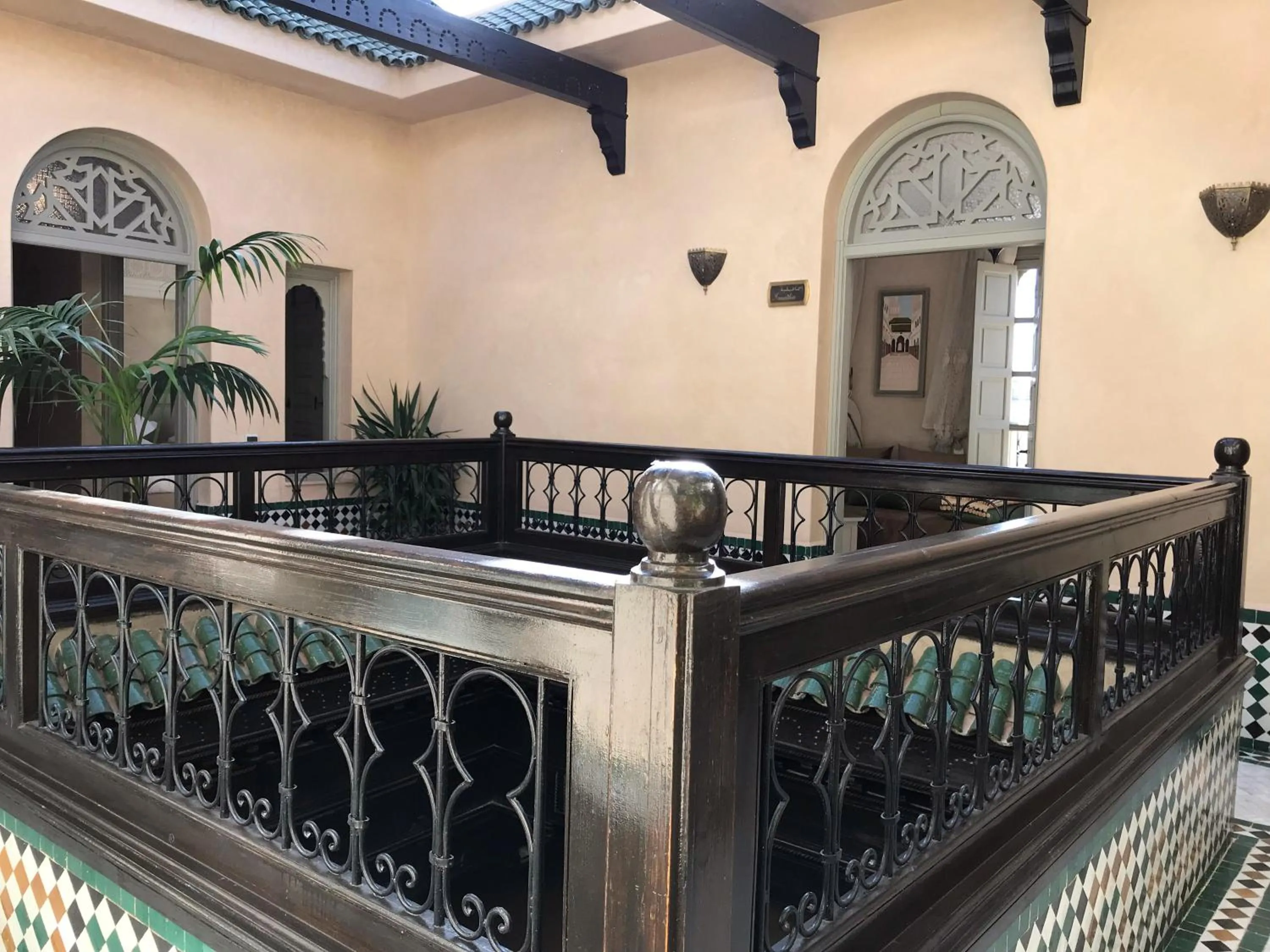 Patio in Riad Zidania
