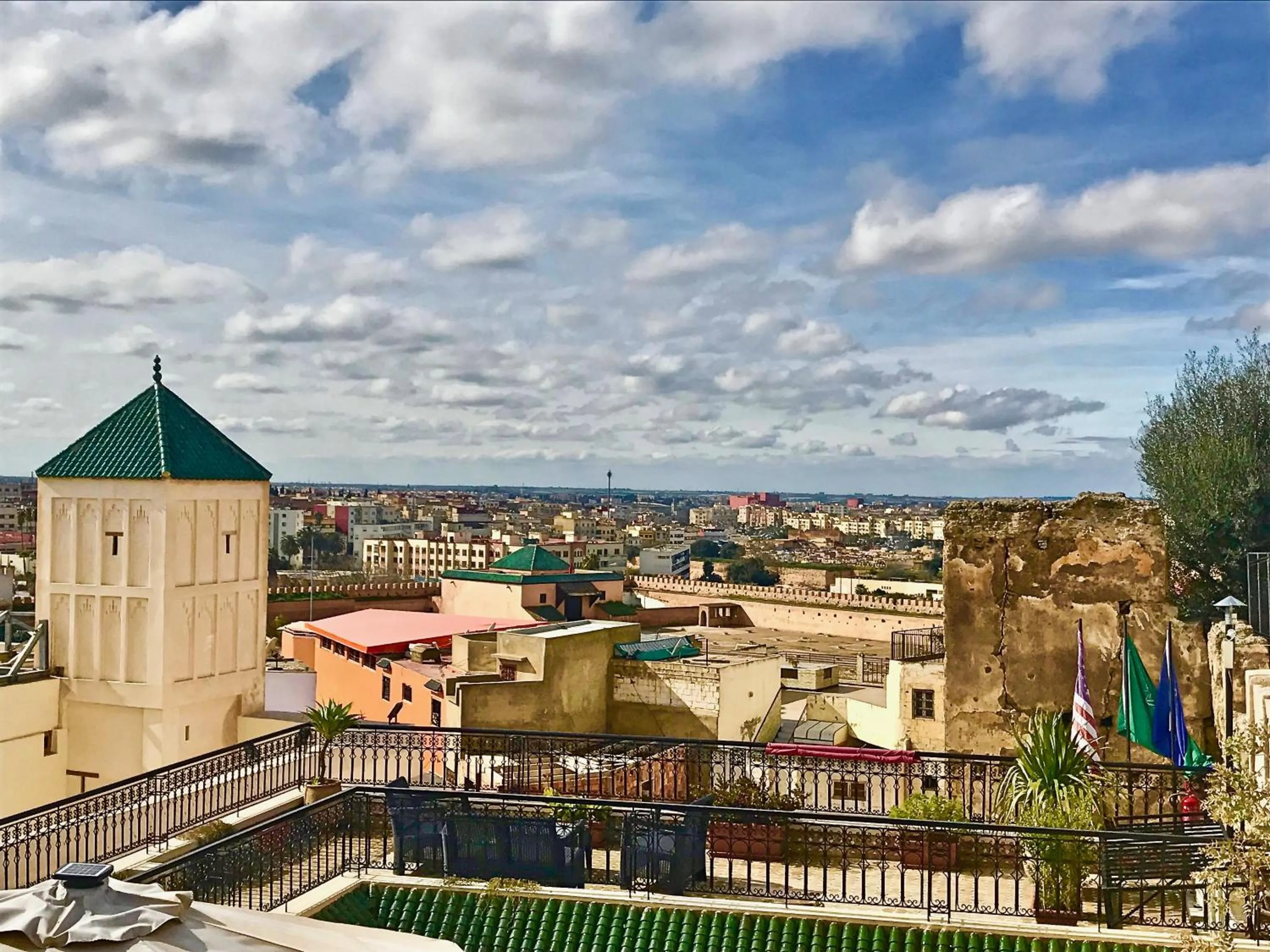 Patio in Riad Zidania