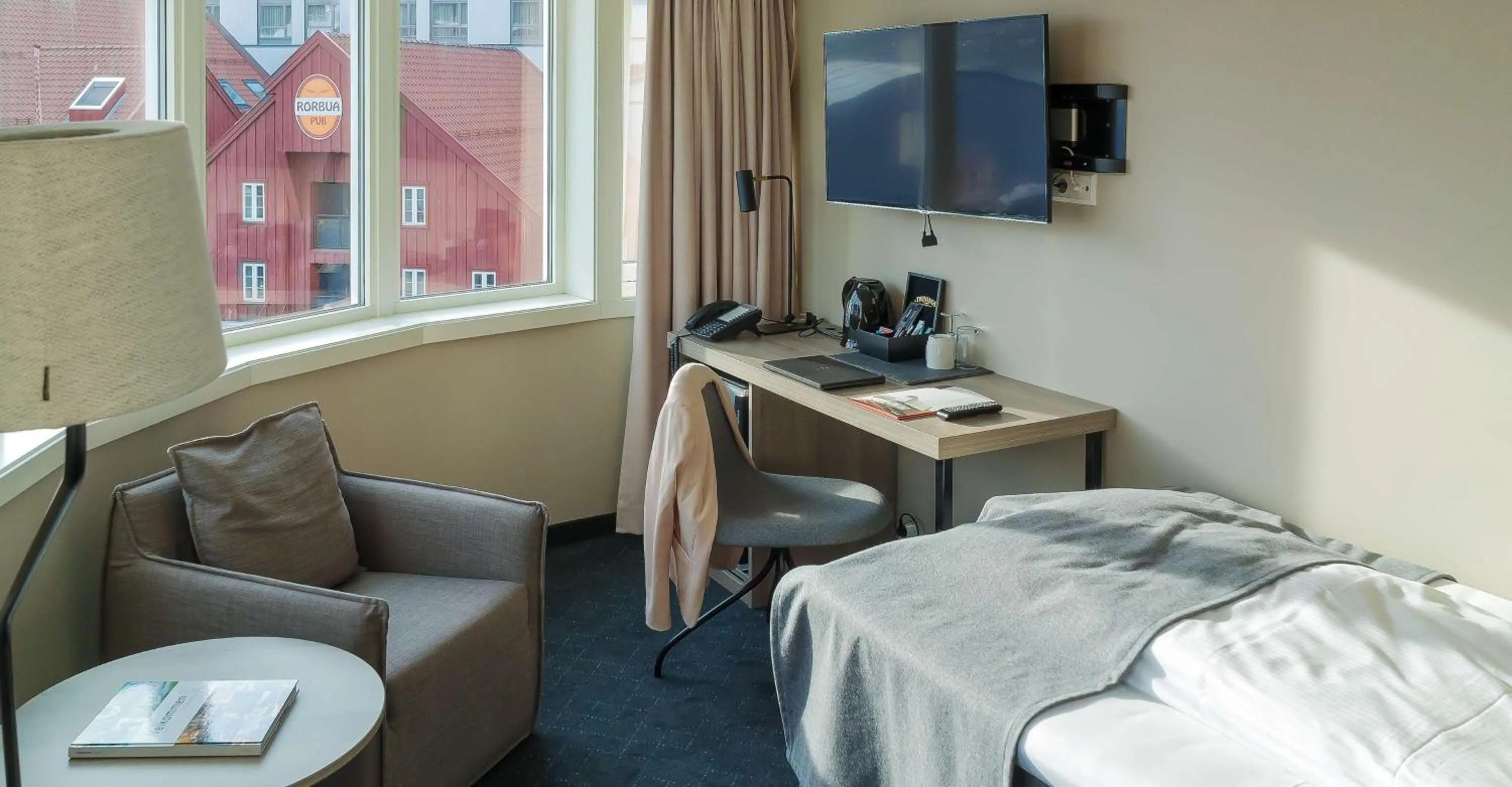 Bedroom, Bed in Scandic Ishavshotel