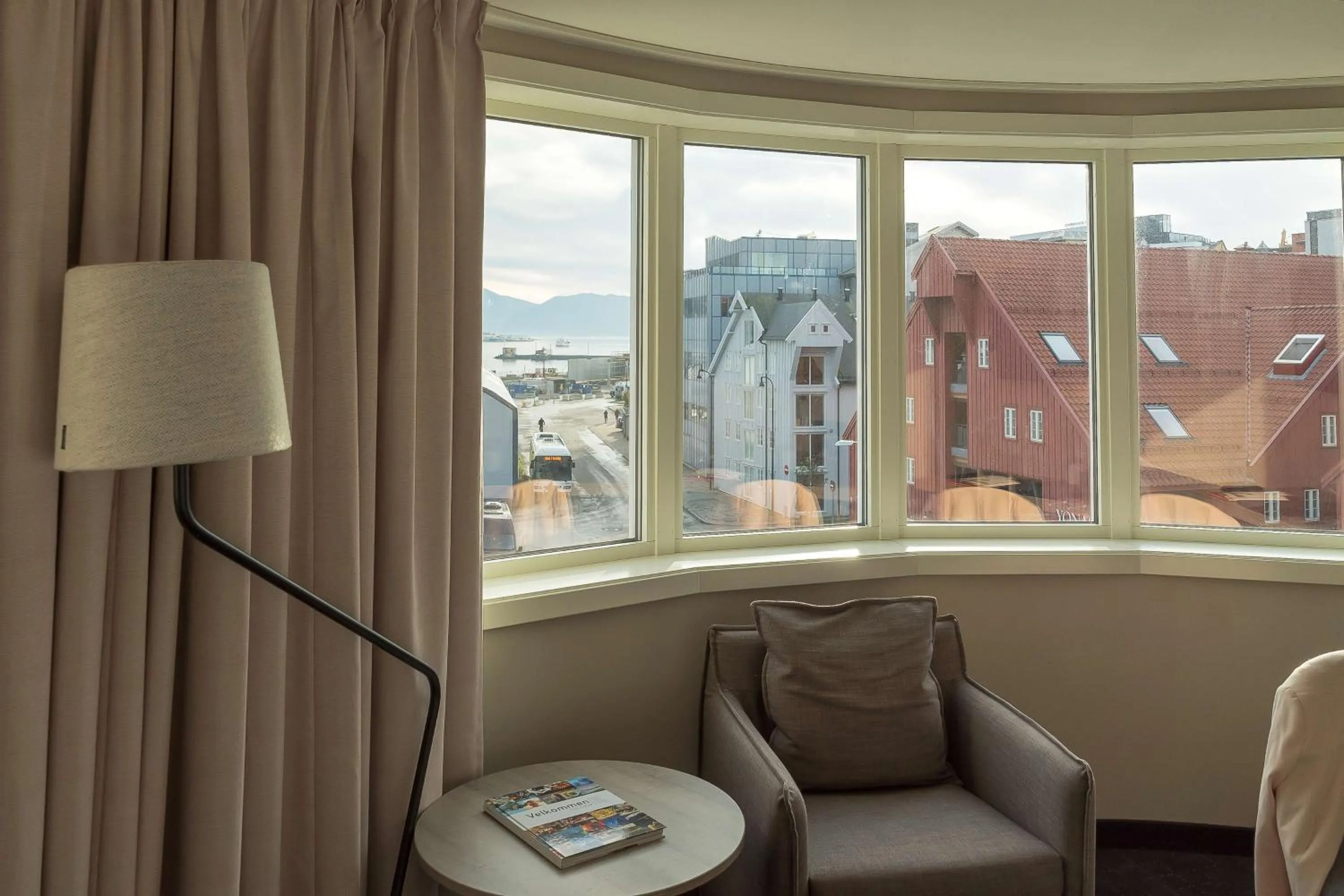 Living room in Scandic Ishavshotel