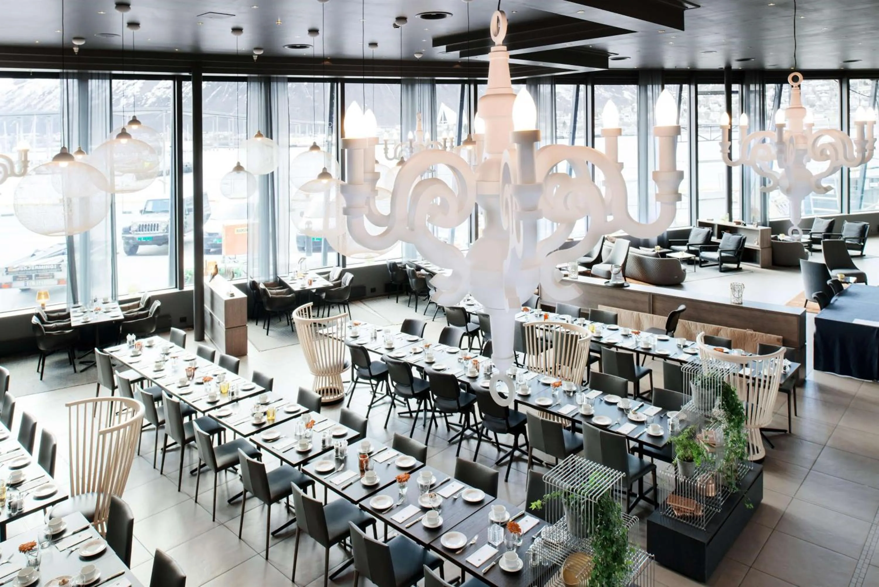 Restaurant/places to eat in Scandic Ishavshotel