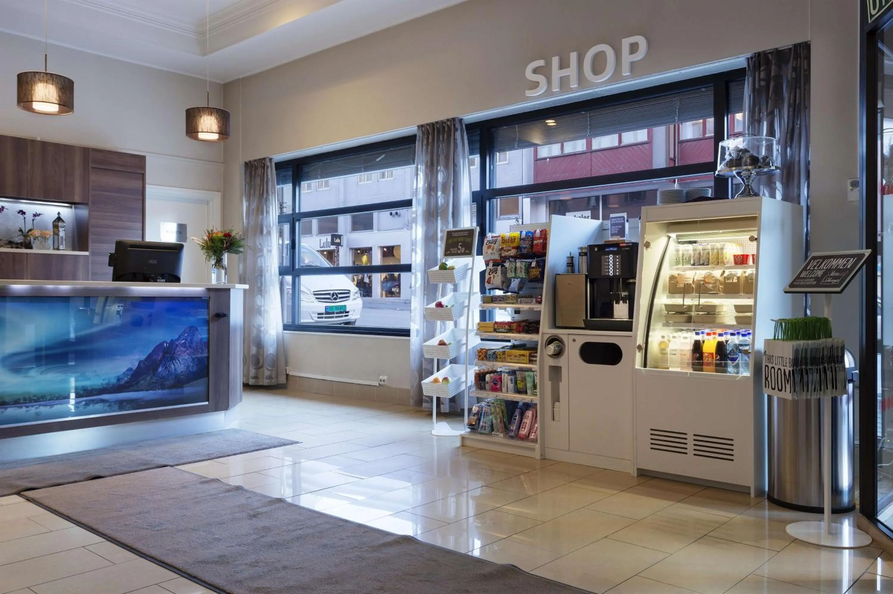 On-site shops in Scandic Bodø
