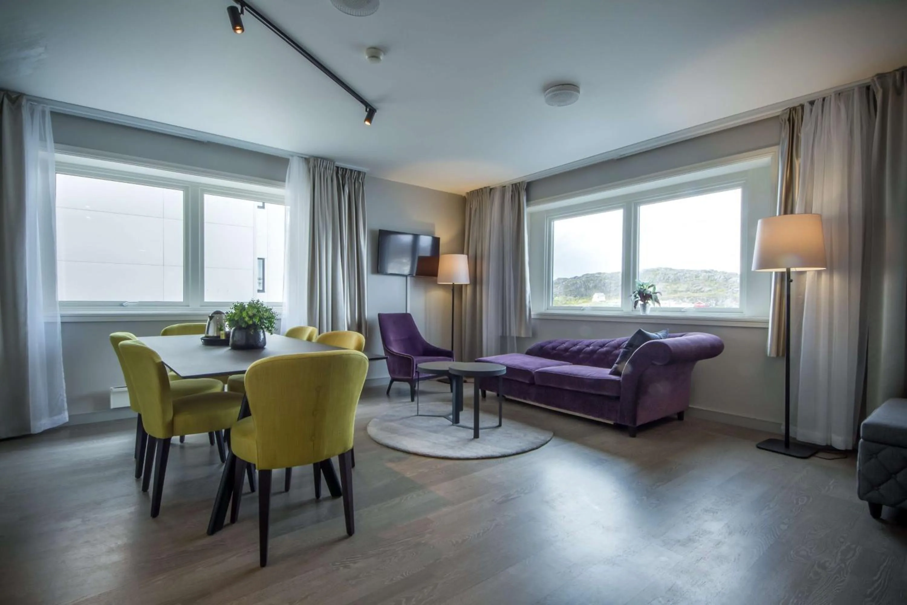 Bedroom in Scandic Bodø