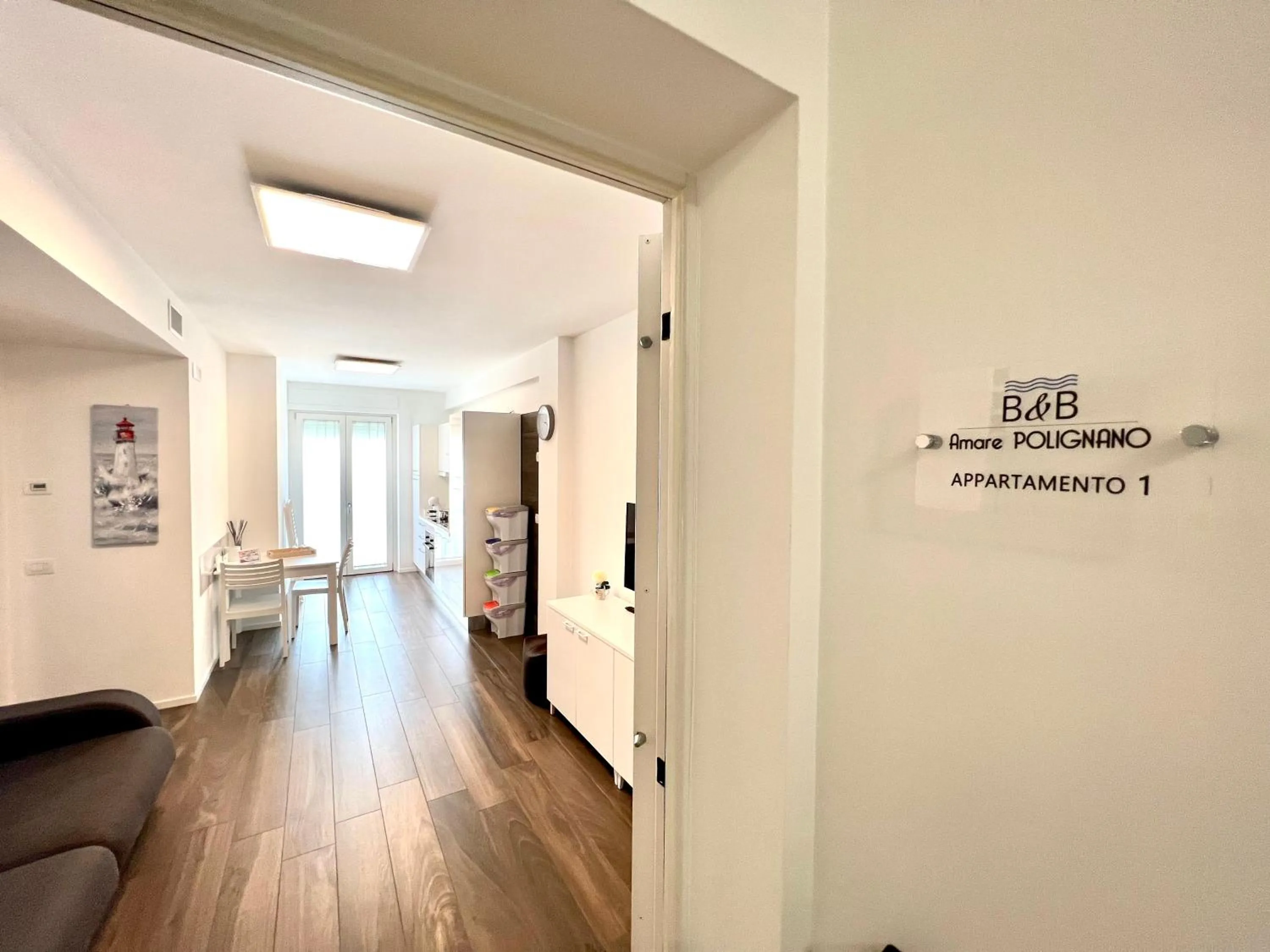 Living room in B&B Amare POLIGNANO