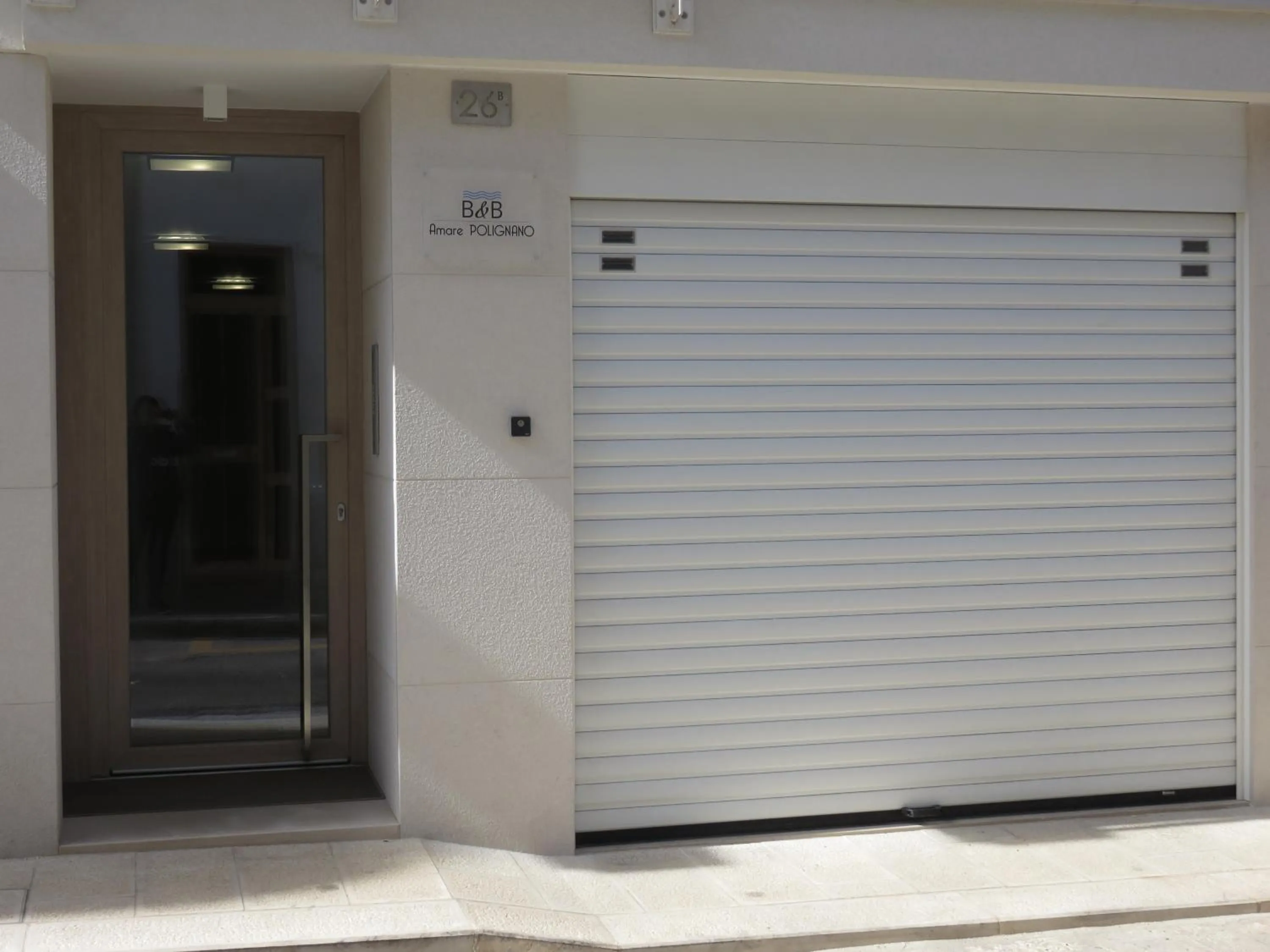 Facade/entrance in B&B Amare POLIGNANO