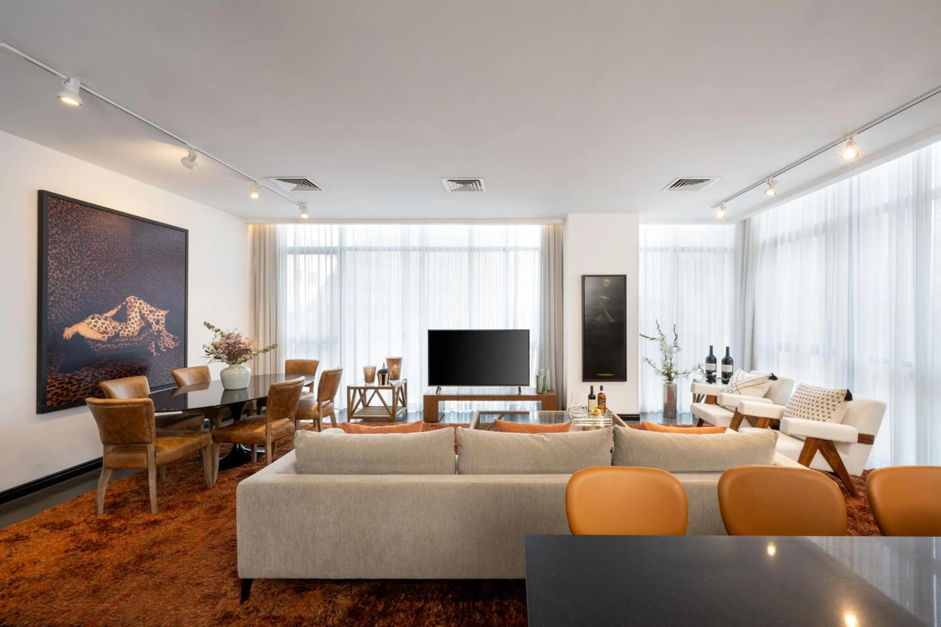 Seating area in Leonardo Boutique Hotel Tel Aviv