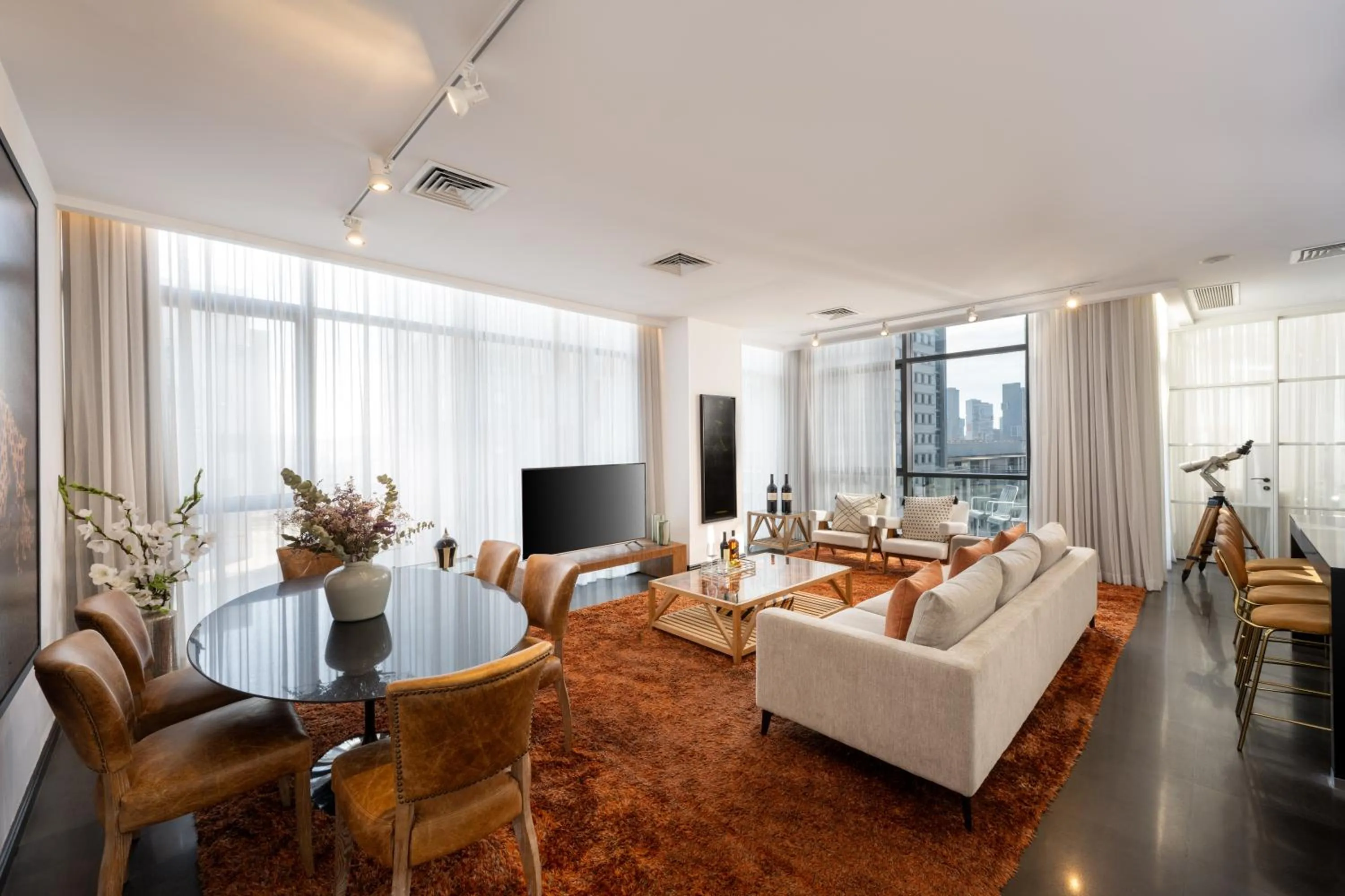 Seating area in Leonardo Boutique Hotel Tel Aviv
