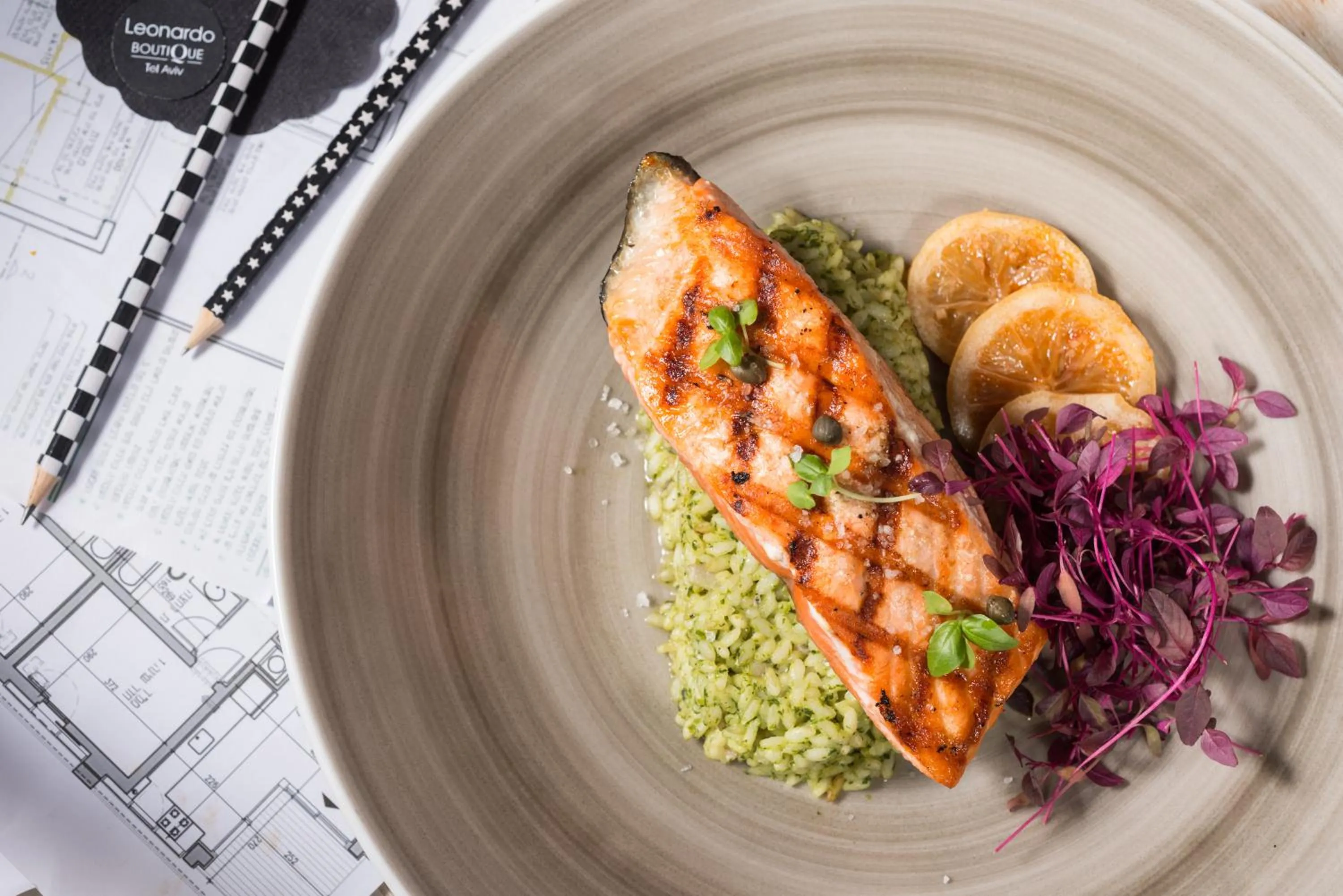 Meals in Leonardo Boutique Hotel Tel Aviv