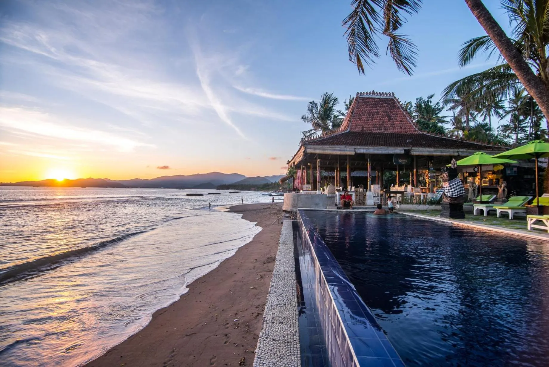 Swimming pool in Bali Santi Bungalows