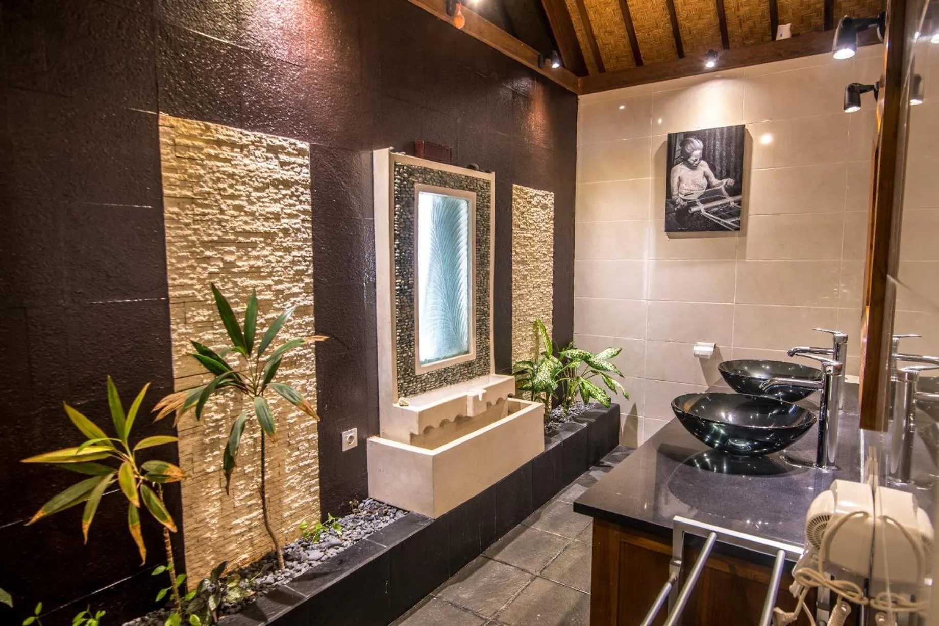 Bathroom in Bali Santi Bungalows