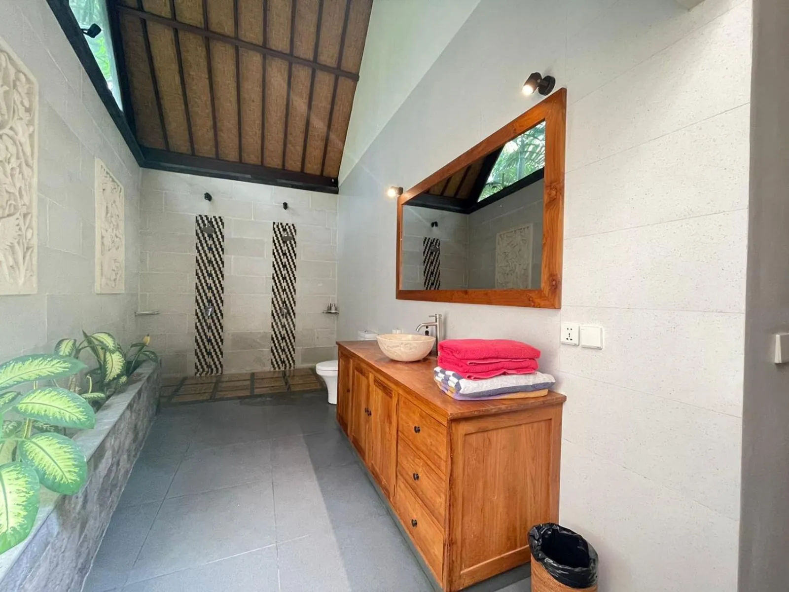 Bed in Bali Santi Bungalows