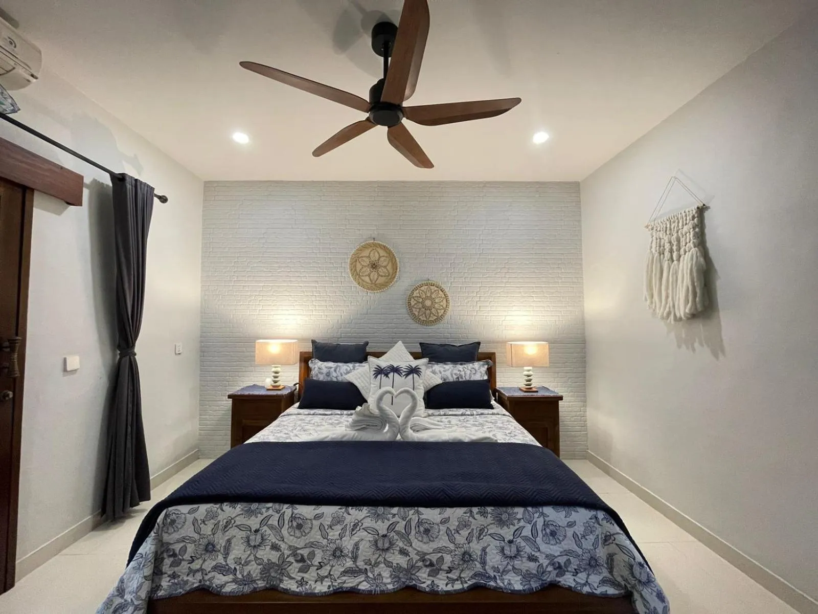 Bed in Bali Santi Bungalows