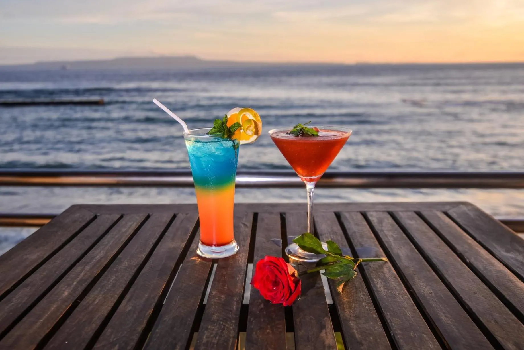 Sea view in Bali Santi Bungalows