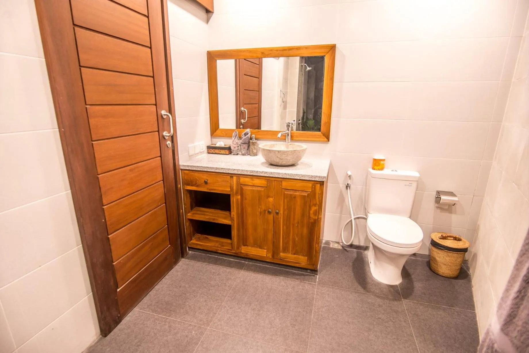 Bathroom in Bali Santi Bungalows