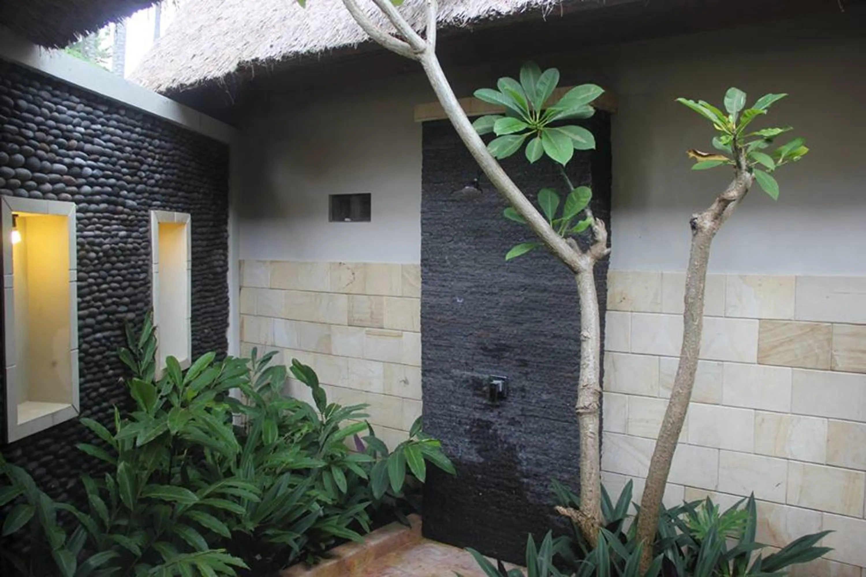 Shower in Bali Santi Bungalows