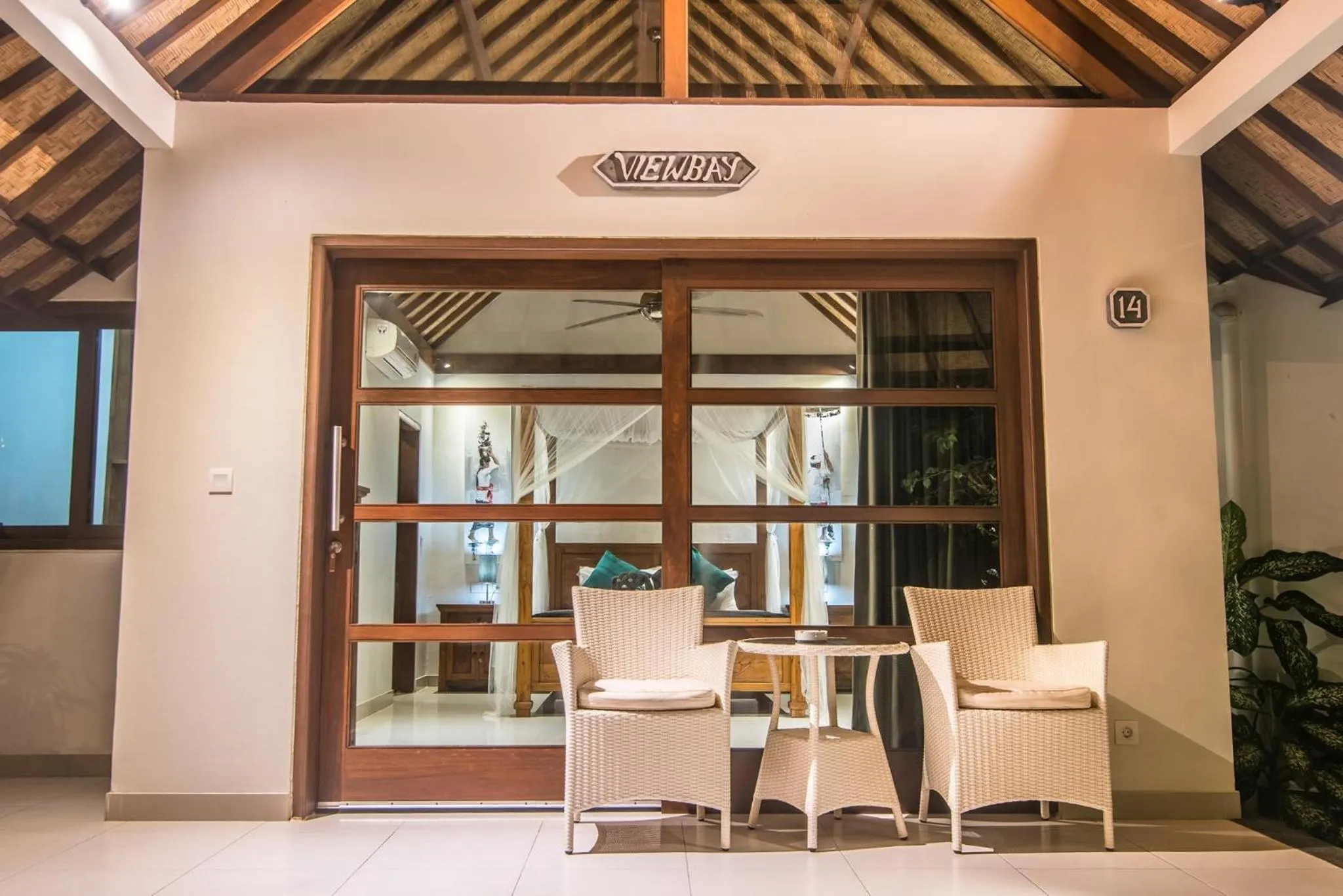 Patio in Bali Santi Bungalows