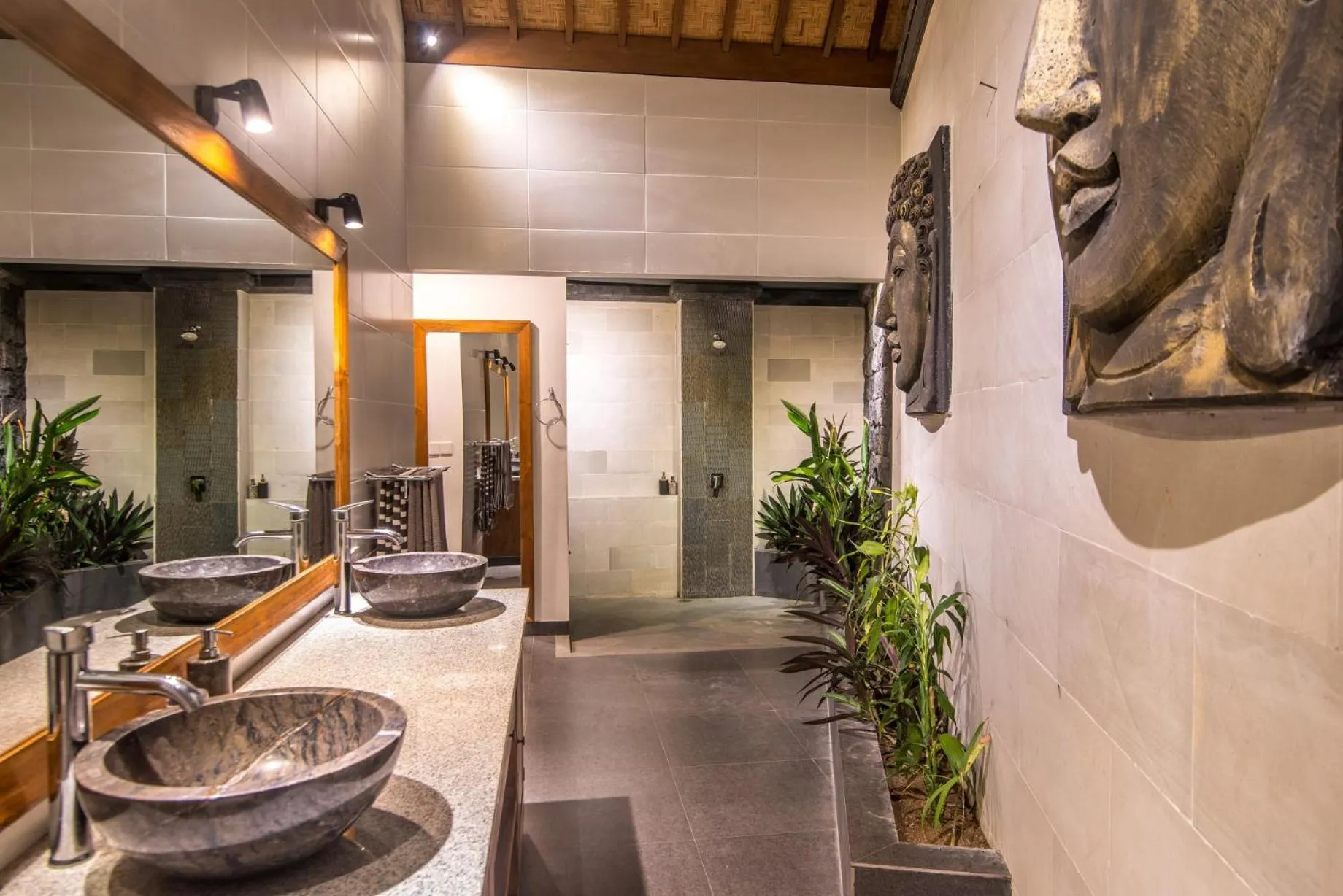 Bathroom in Bali Santi Bungalows