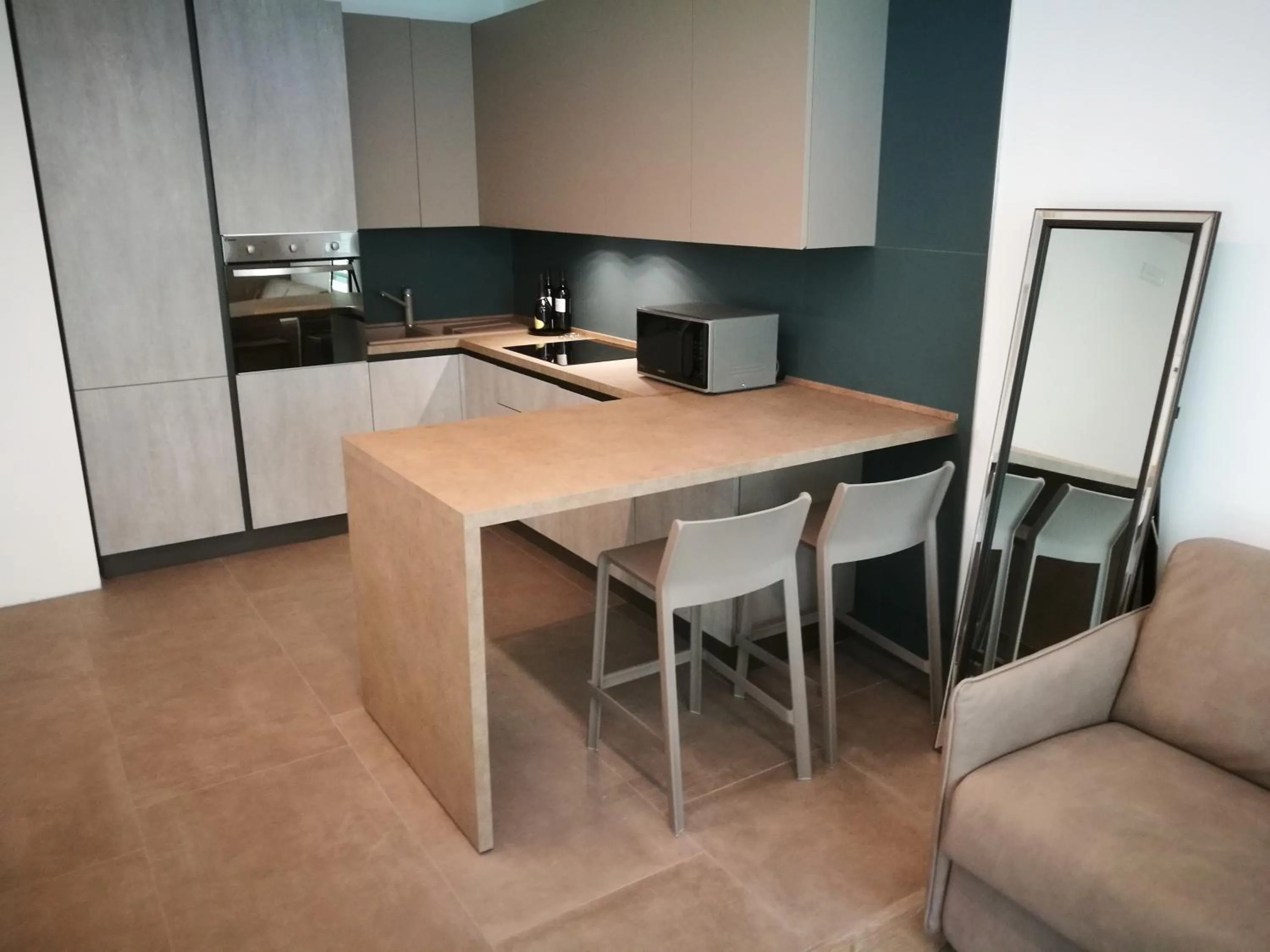 Kitchen or kitchenette in Suite Laura - Torri del Benaco