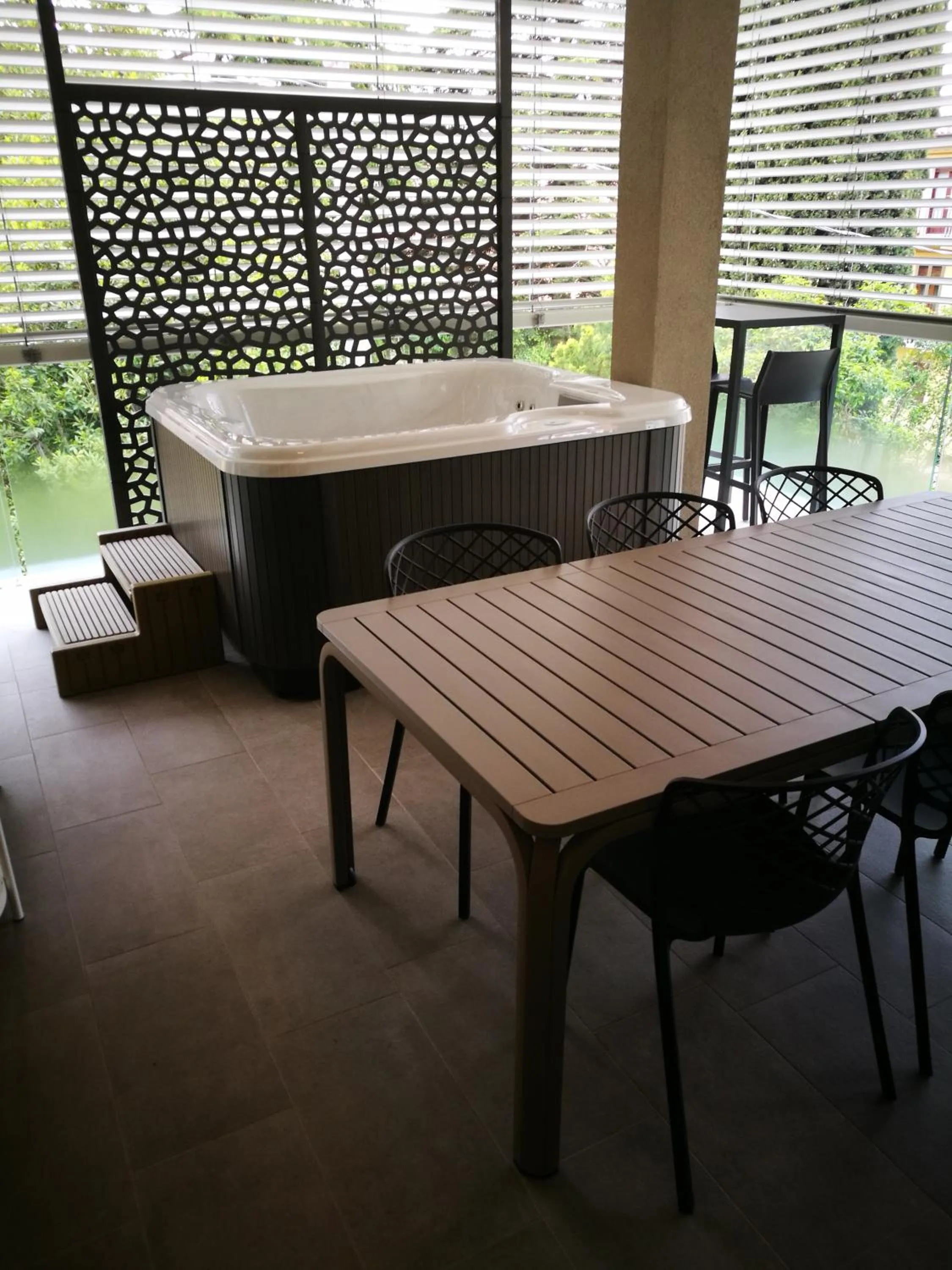 Balcony/Terrace in Suite Laura - Torri del Benaco