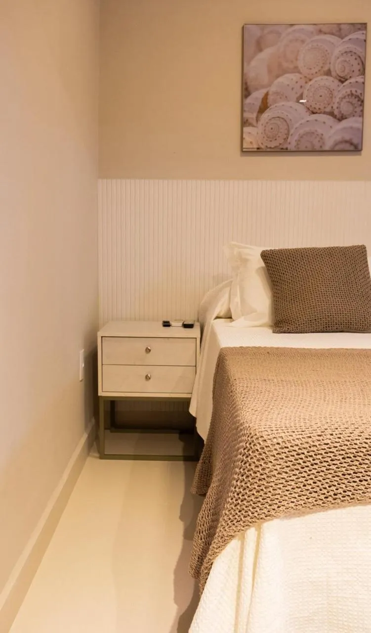 Bed in Pousada Cristalmar