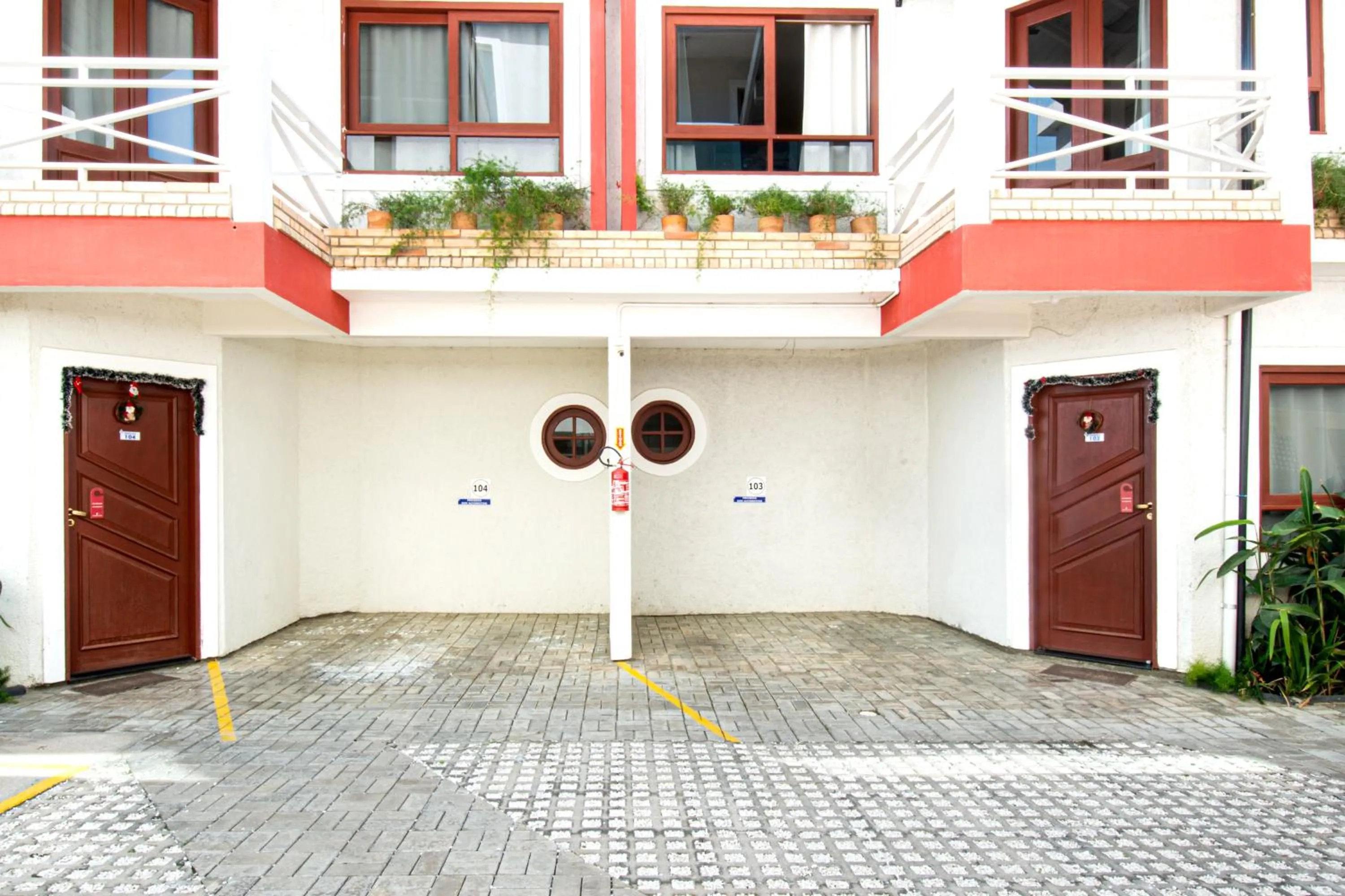 Parking in Pousada Cristalmar