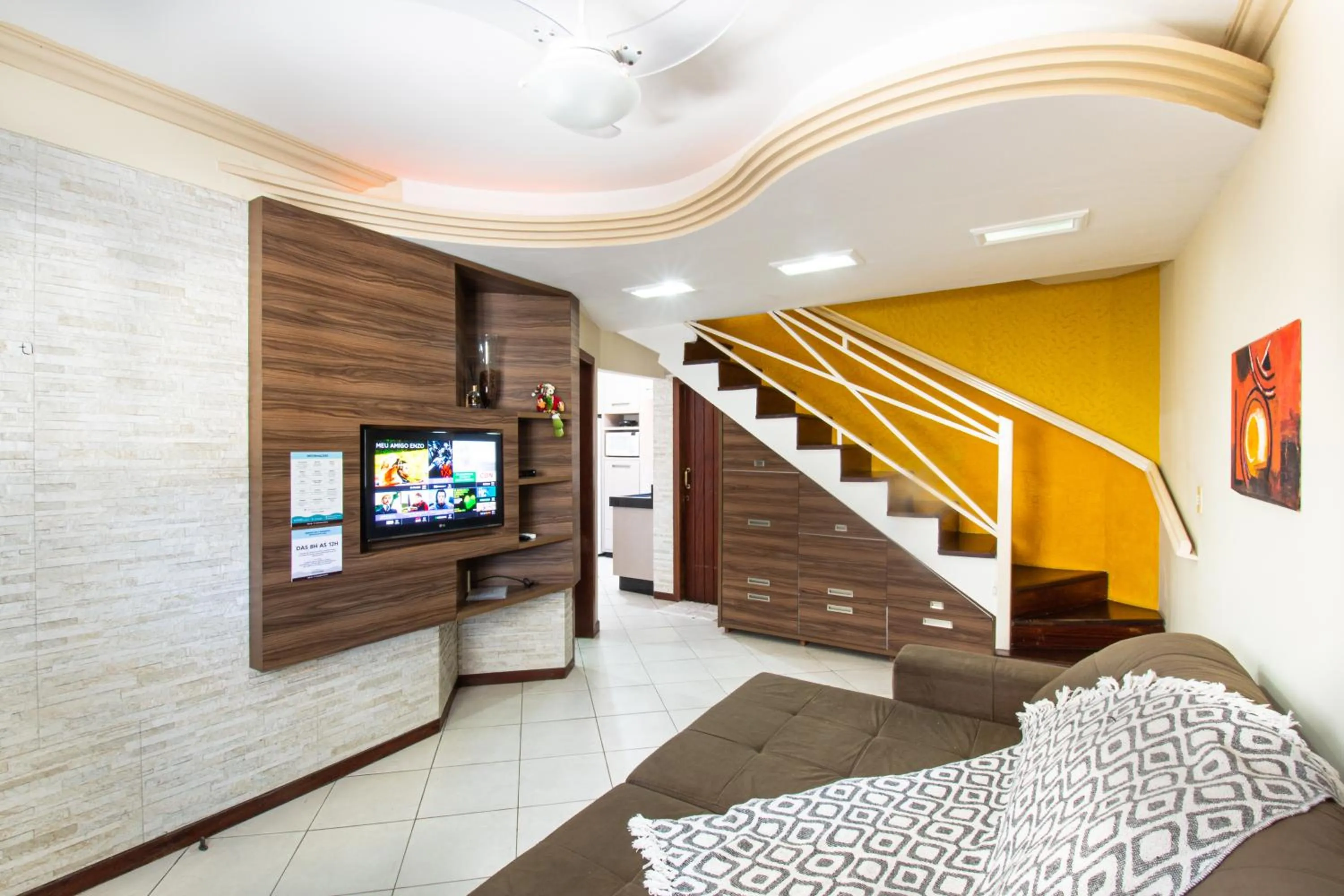 TV and multimedia in Pousada Cristalmar