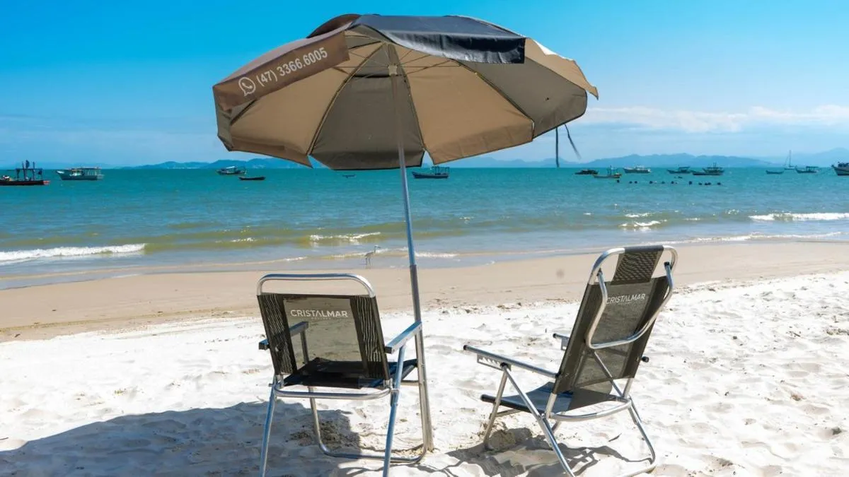 Beach in Pousada Cristalmar