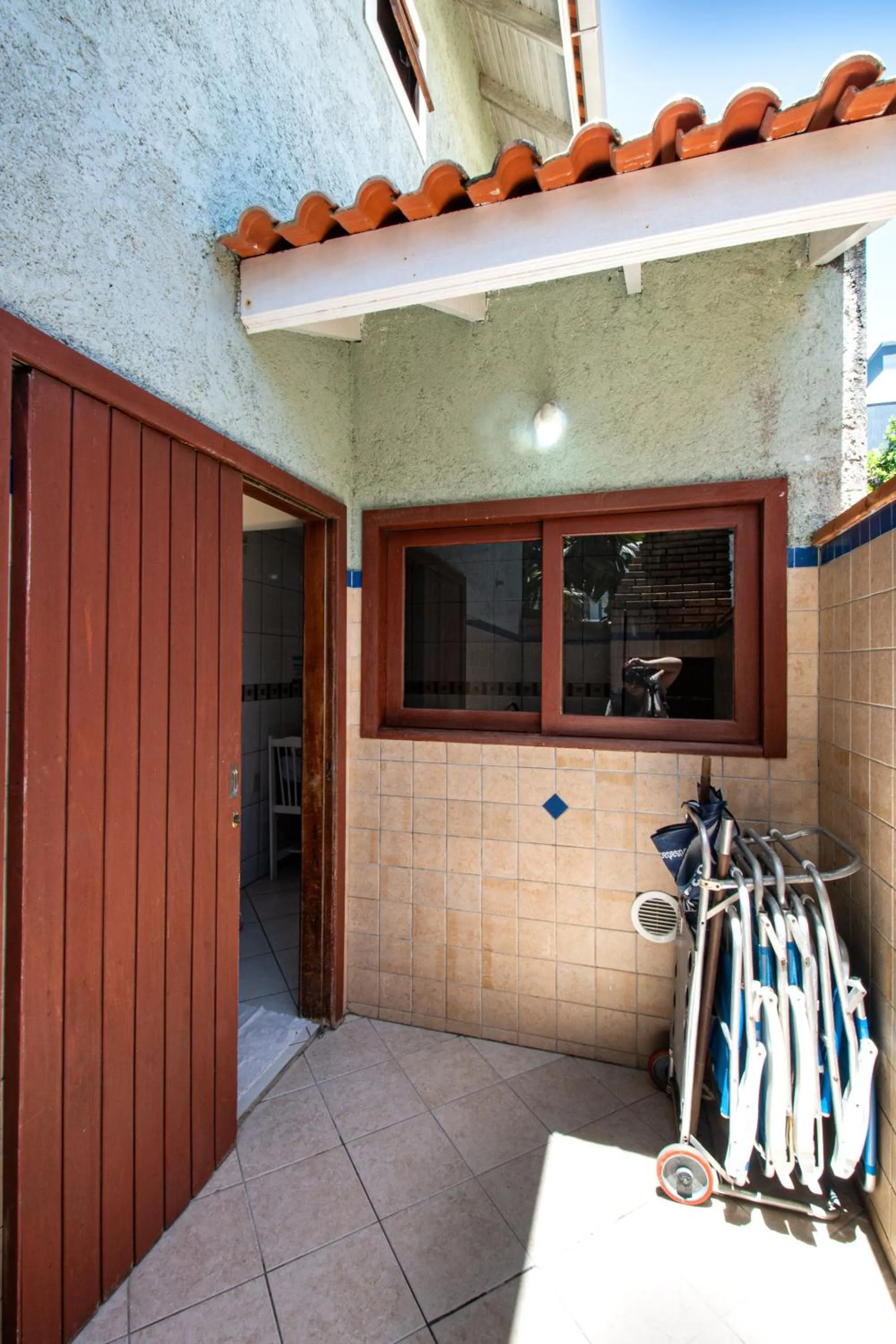 Patio in Pousada Cristalmar