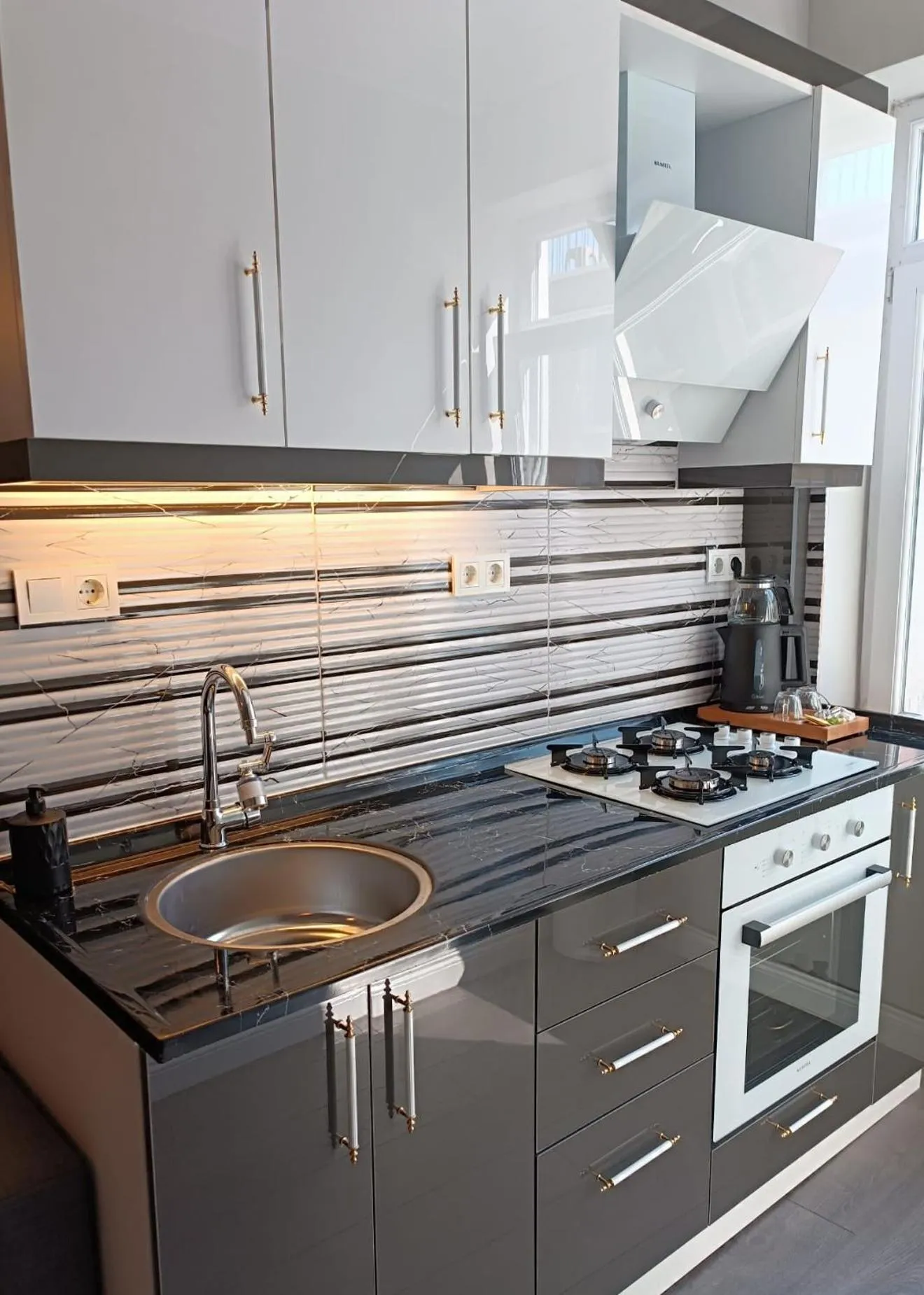 Bathroom in Little Palace Blue Apartment