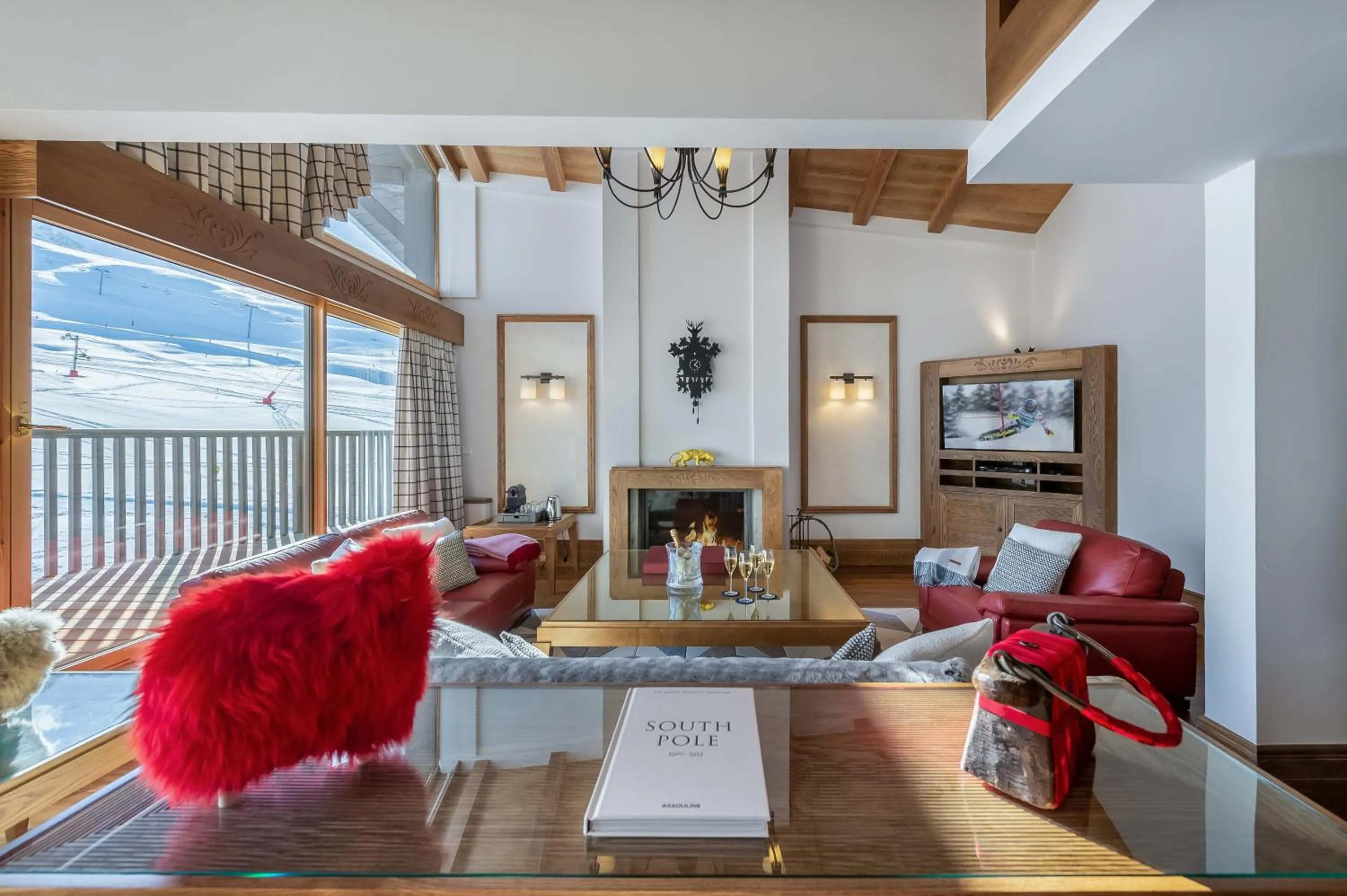 Living room in Hotel Annapurna