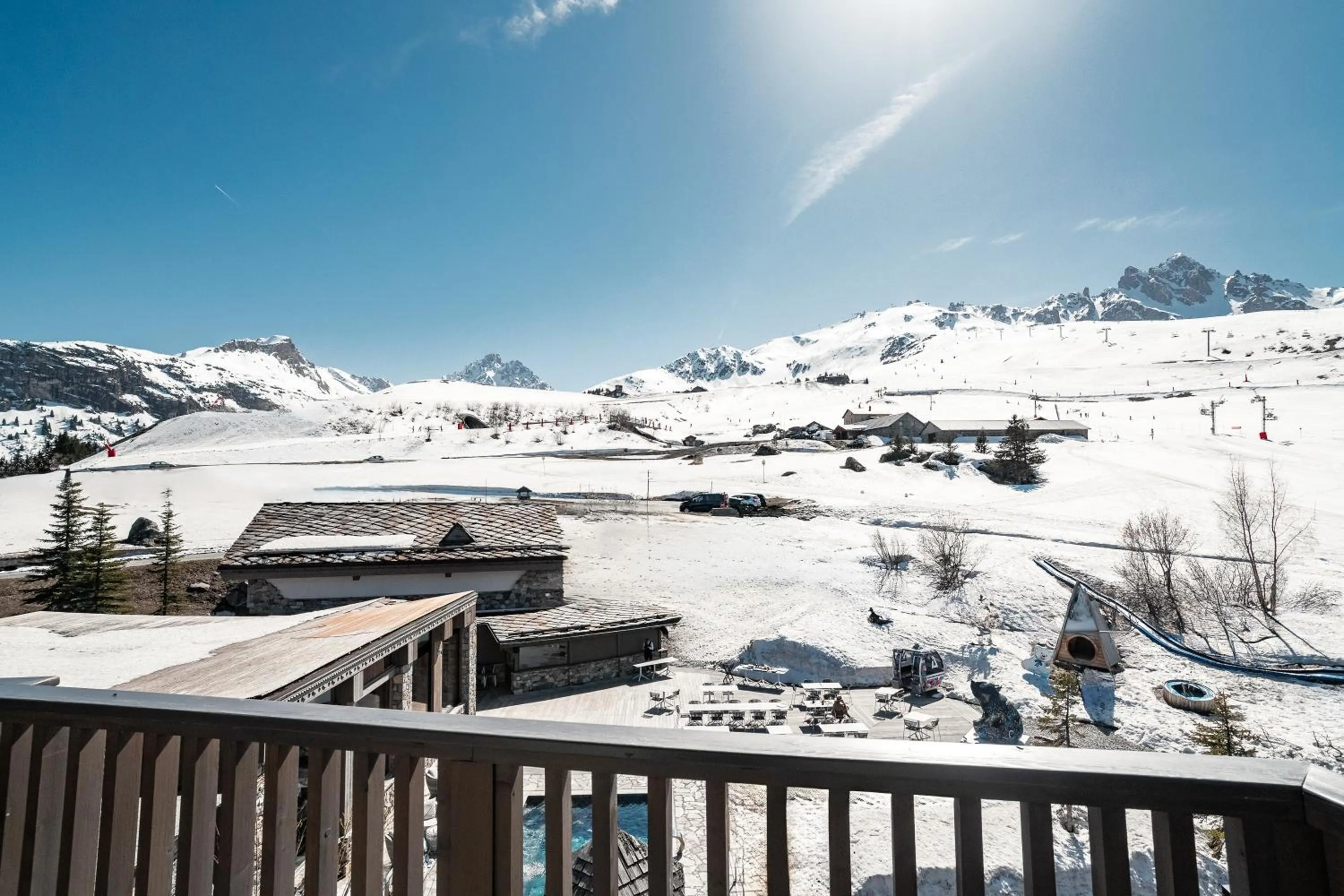 Balcony/Terrace in Hotel Annapurna
