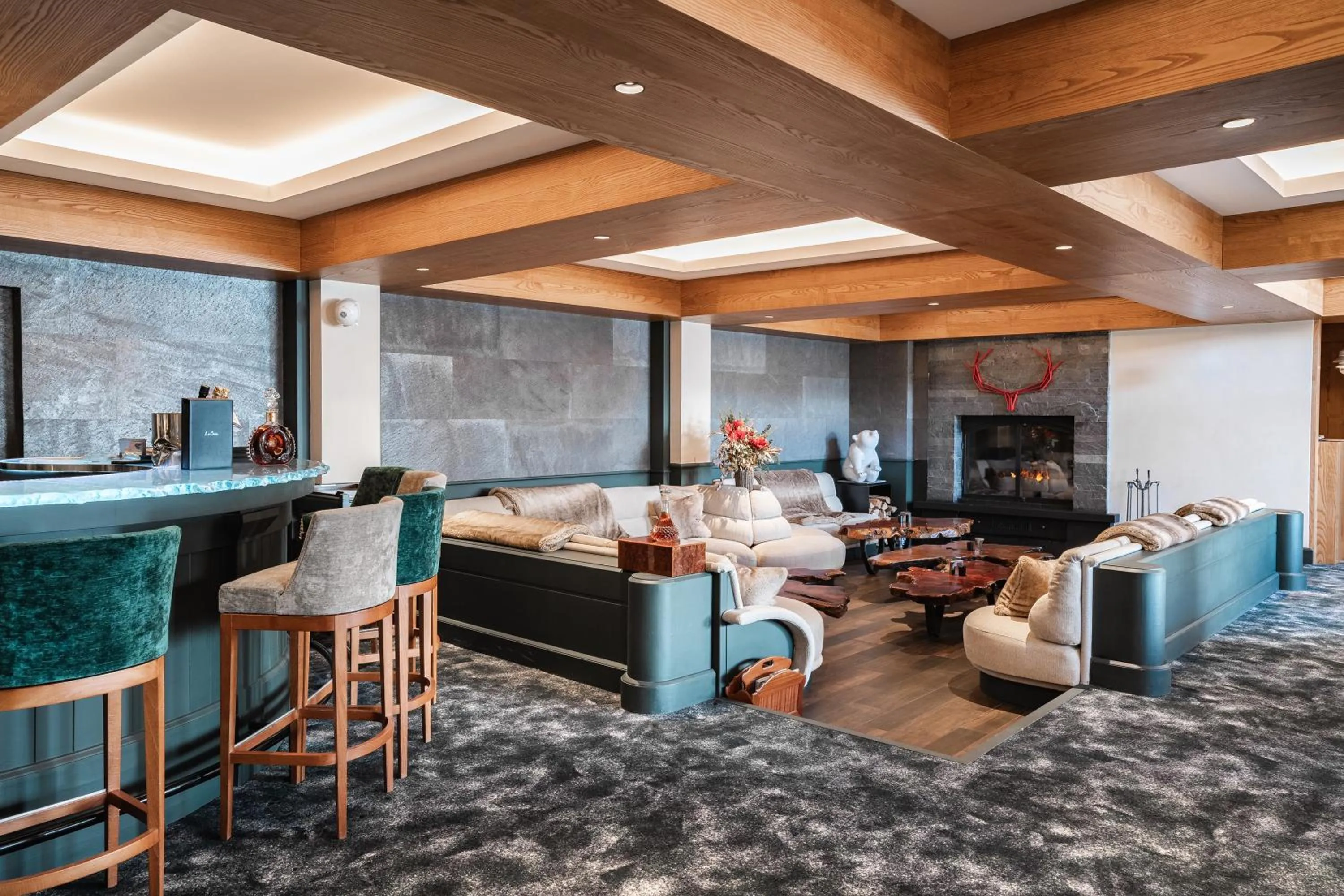 Lounge or bar in Hotel Annapurna