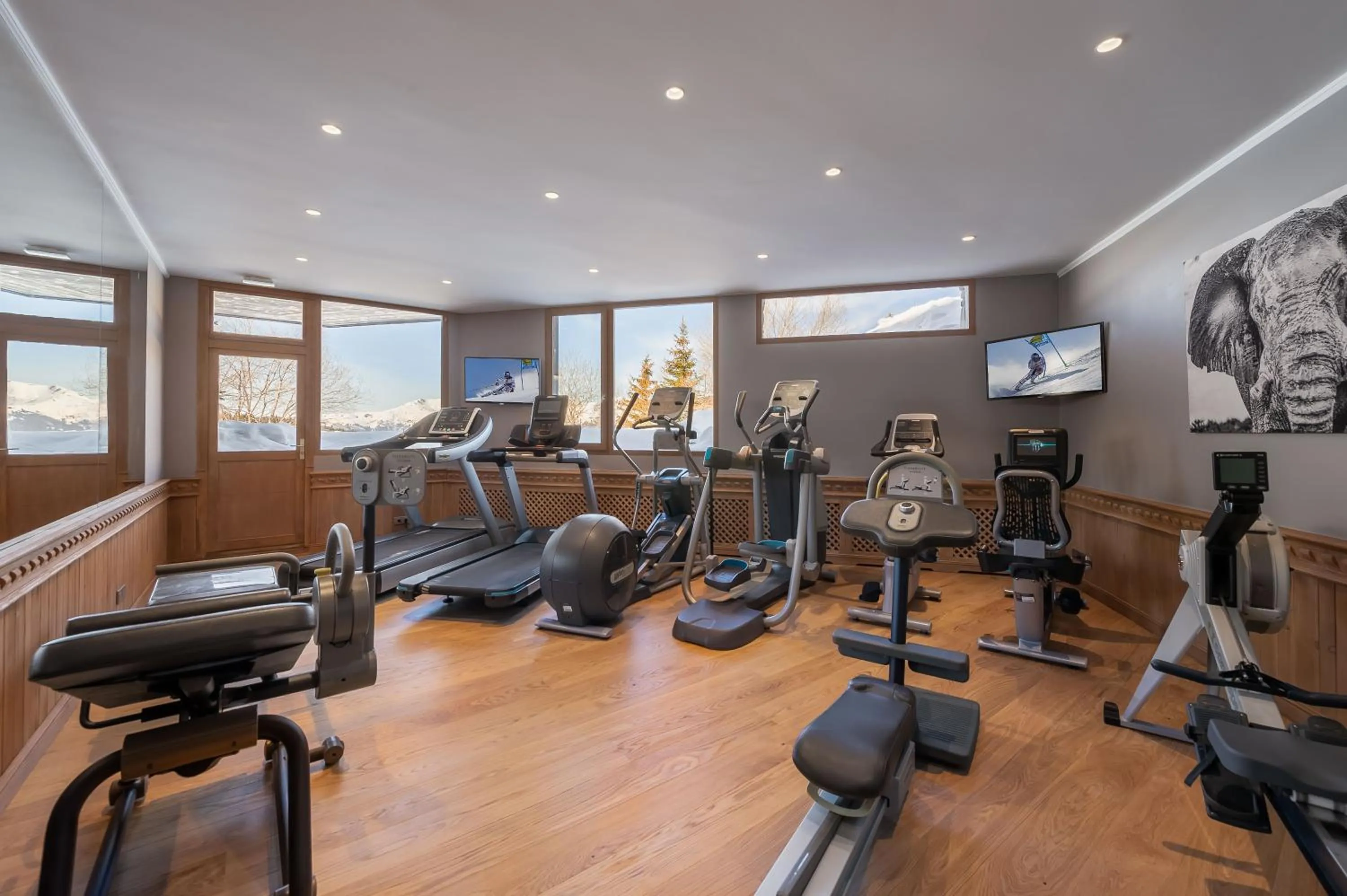 Fitness centre/facilities in Hotel Annapurna