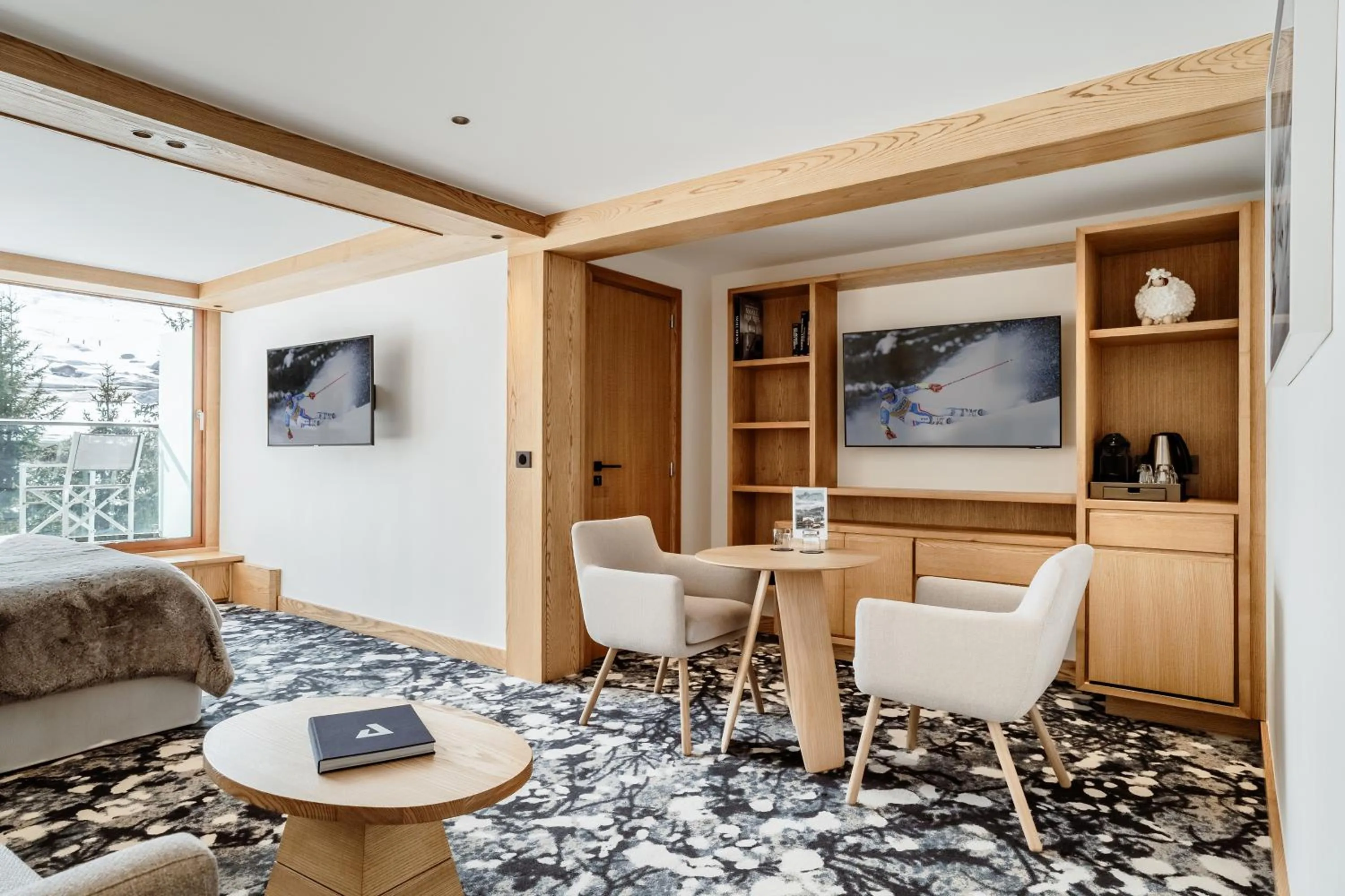 Living room in Hotel Annapurna