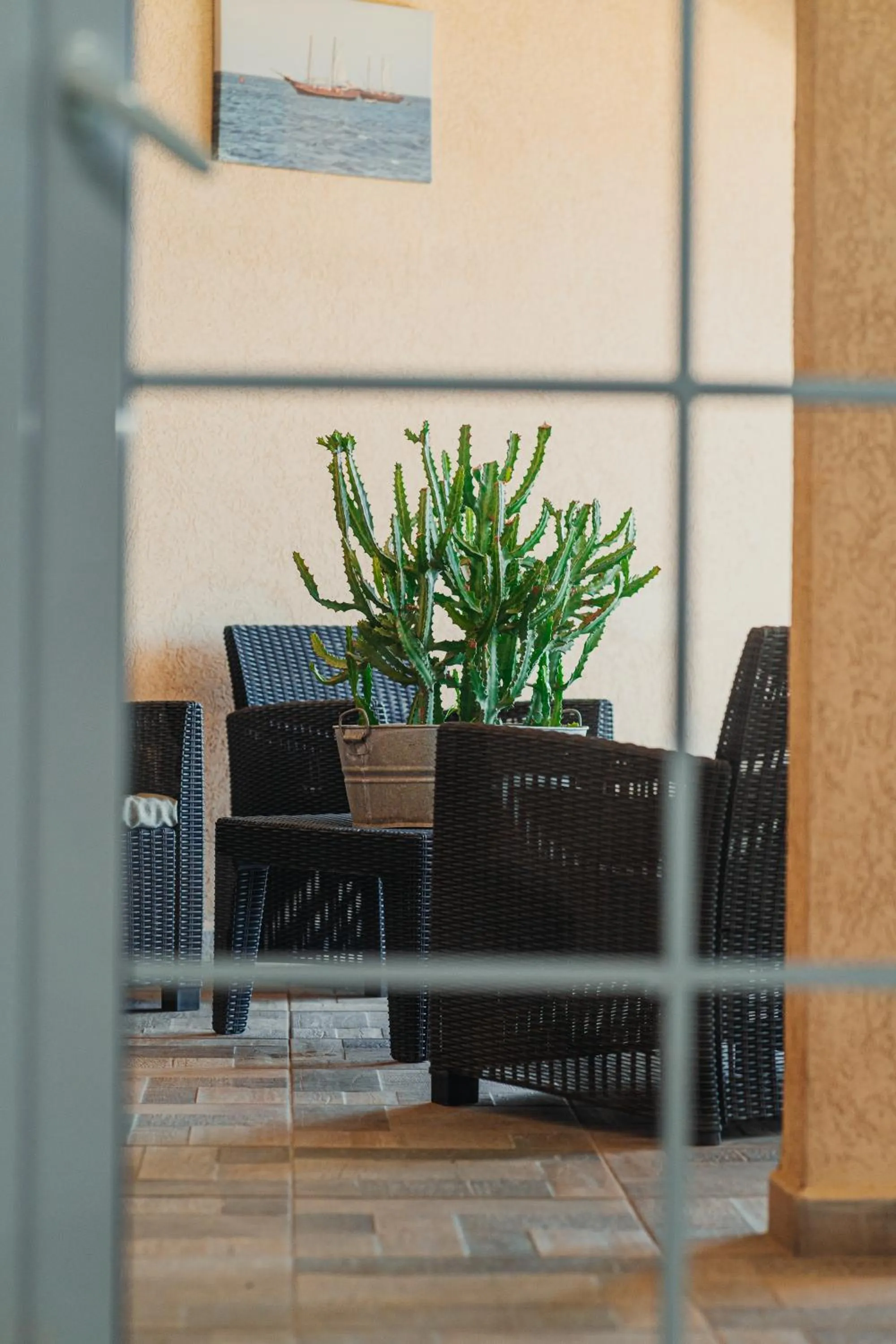 Patio in Hotel RH Boutique Aruba
