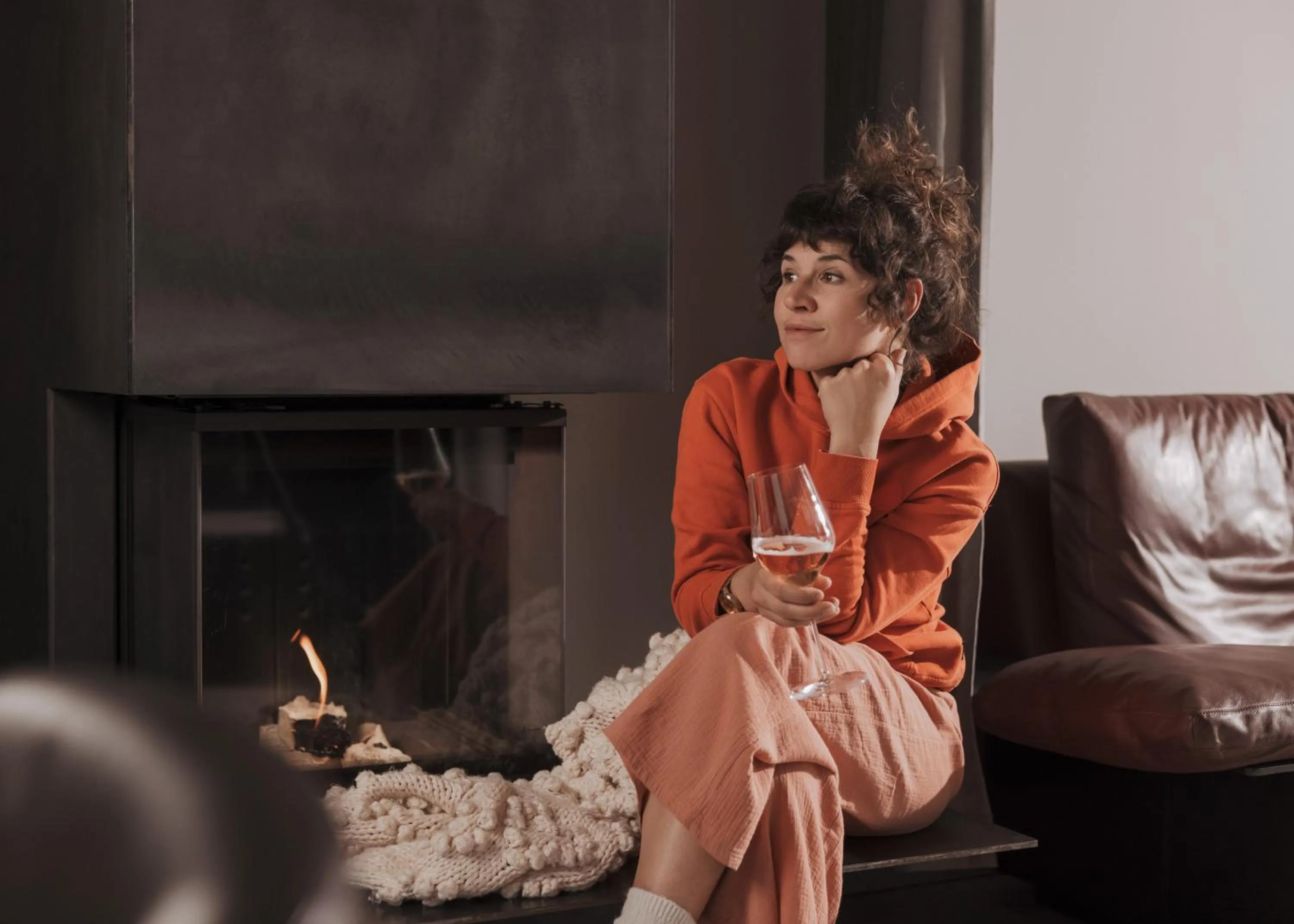 fireplace in GOING TRIPLE A apartments WEST