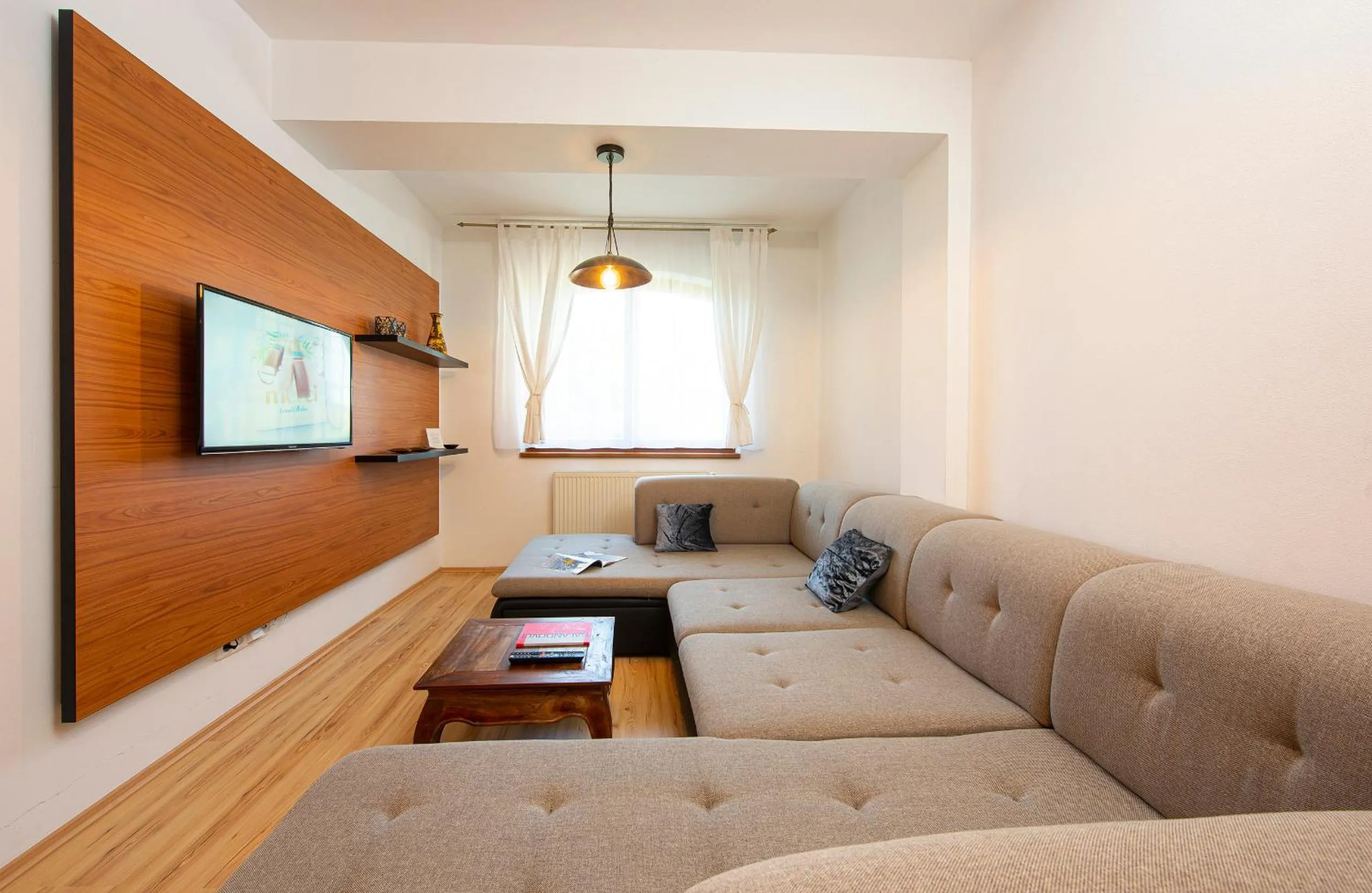 Living room in Apartmany Sileas