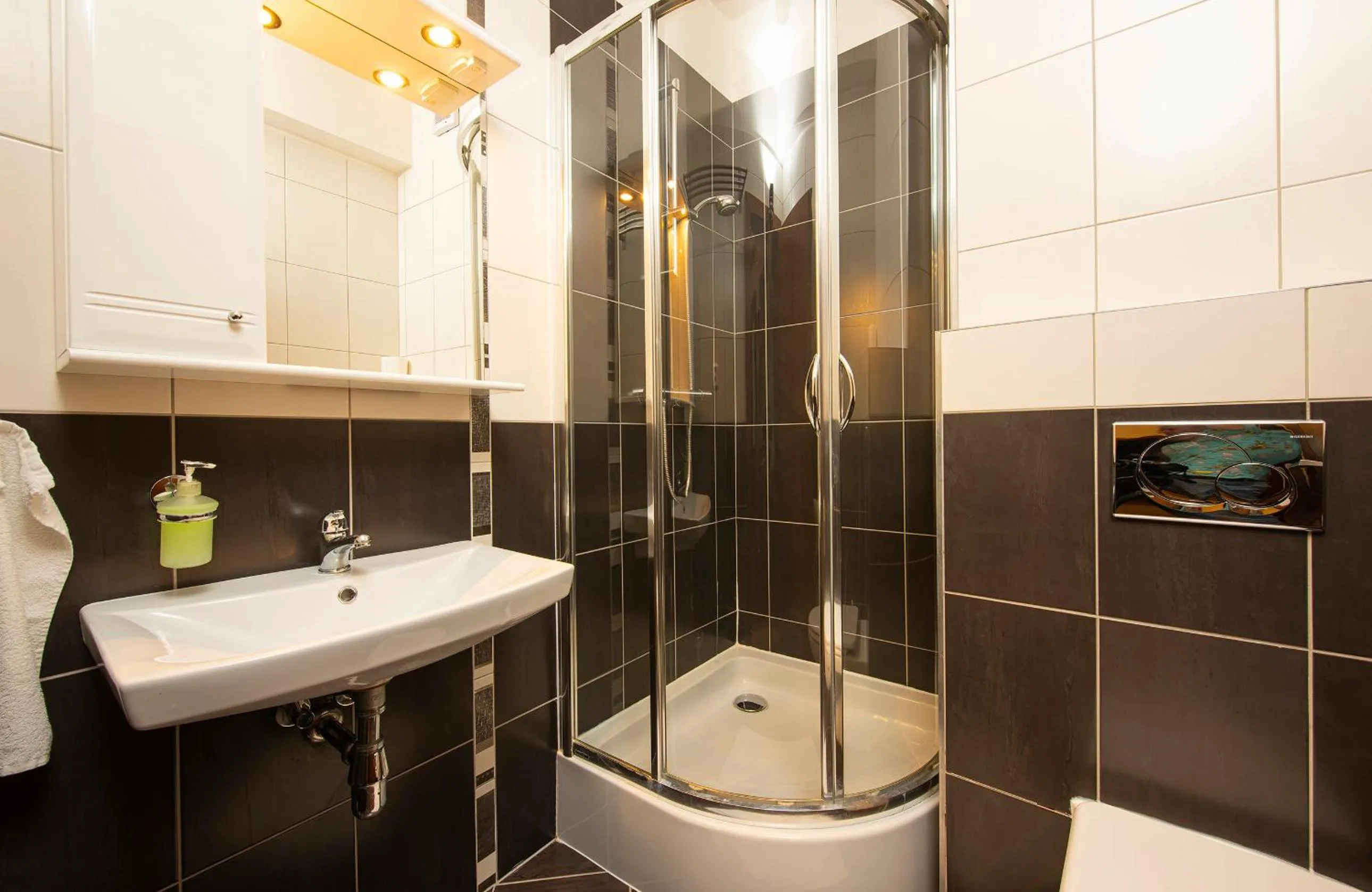 Bathroom in Apartmany Sileas