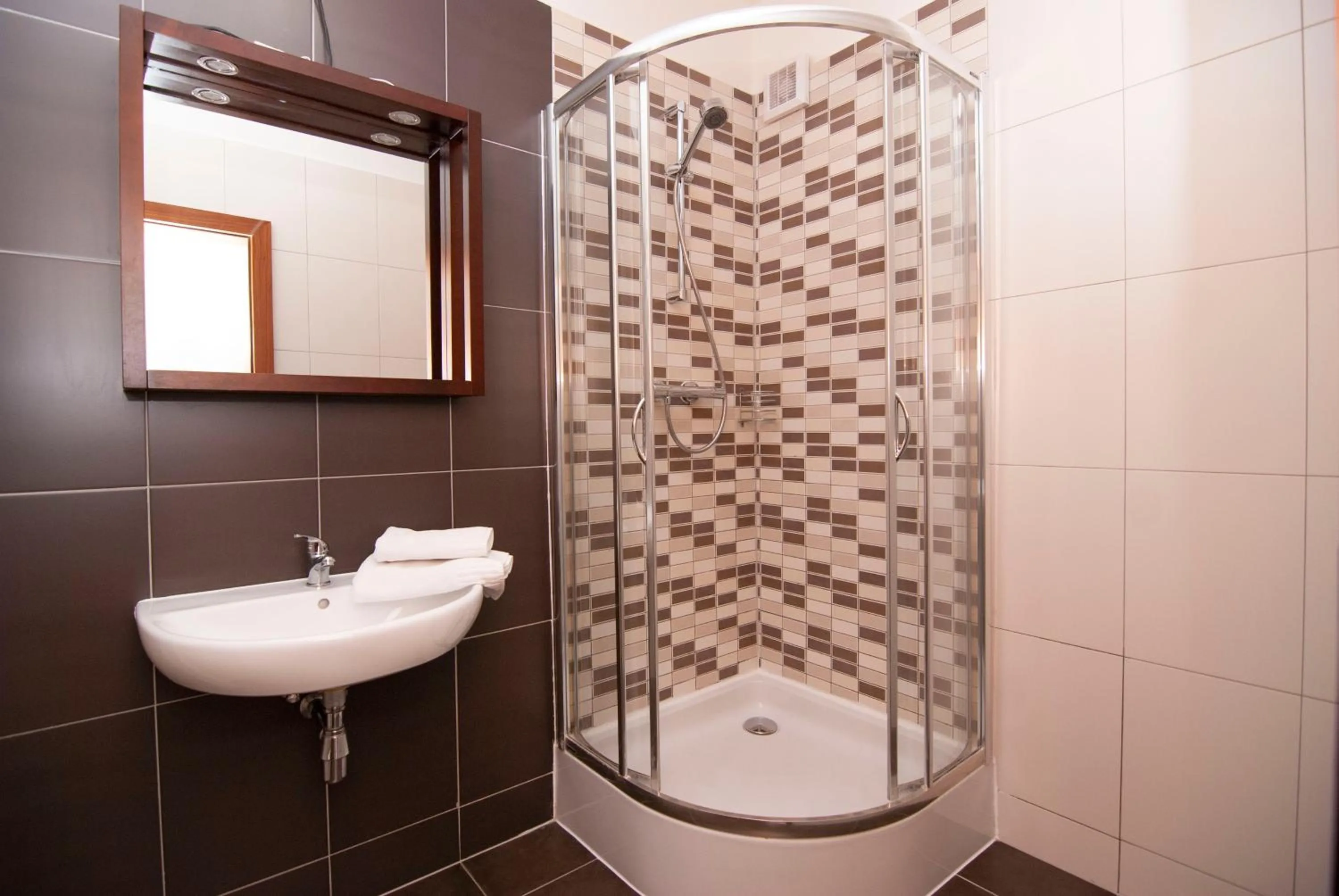 Bathroom in Apartmany Sileas
