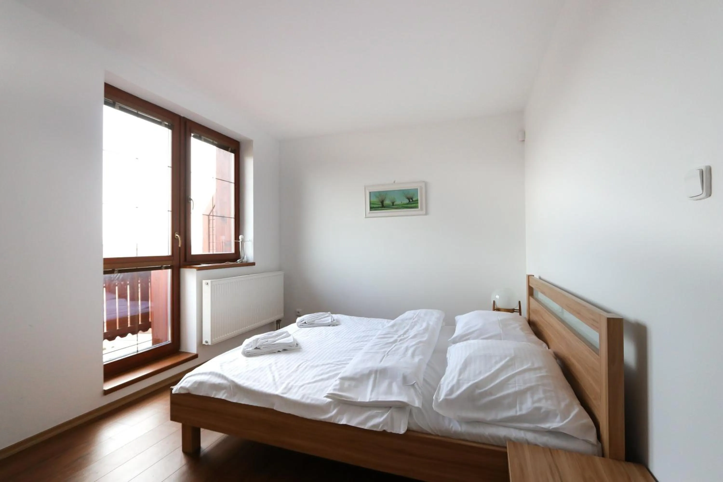 Bedroom, Bed in Apartmany Sileas
